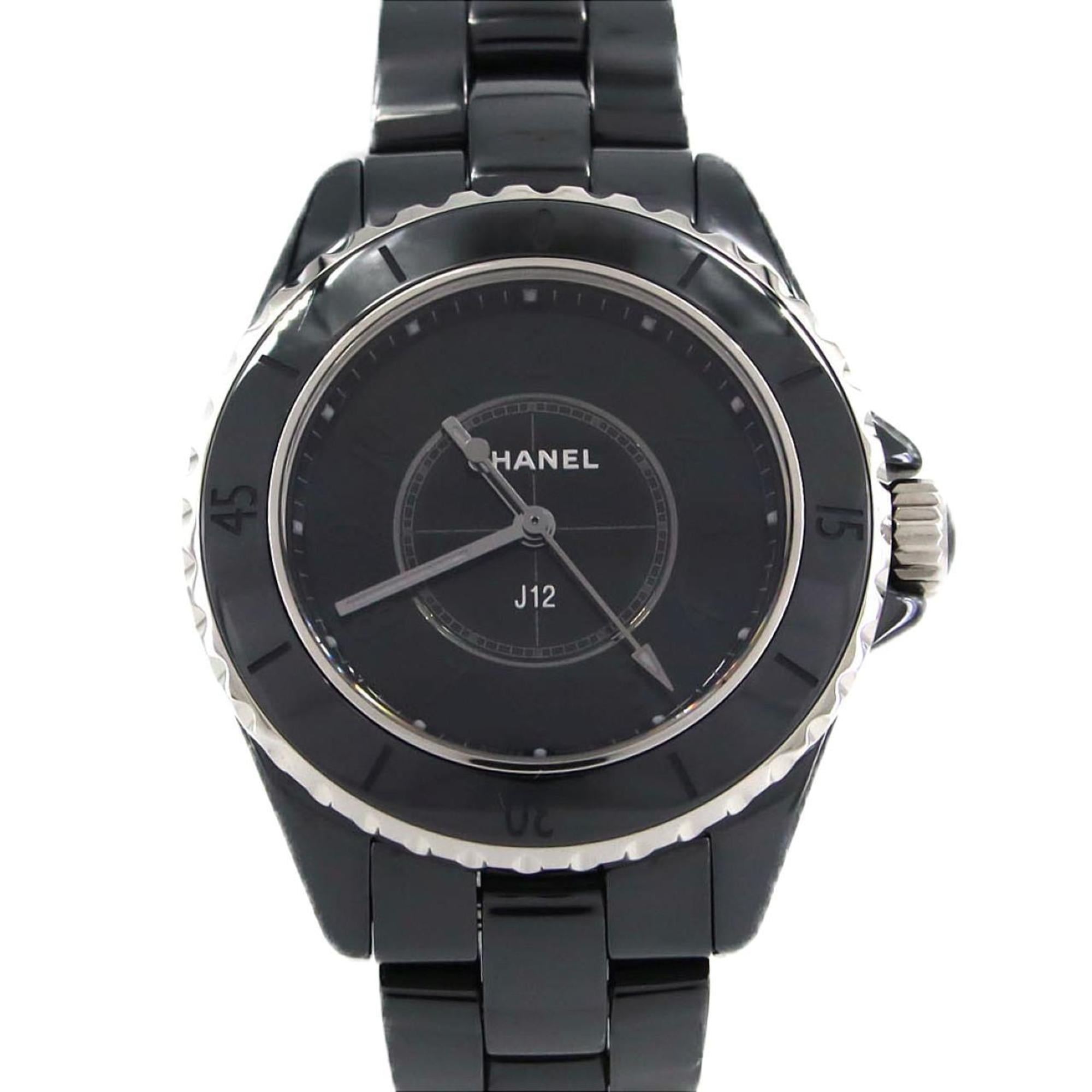 Chanel J12 Phantom 33mm Ceramic H6346 Quartz Watch