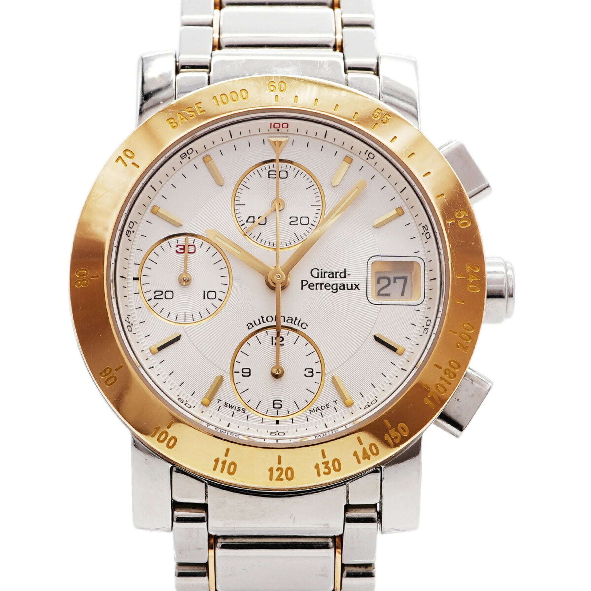 Girard-Perregaux GP7500 7500 White Dial Men\'s Watch