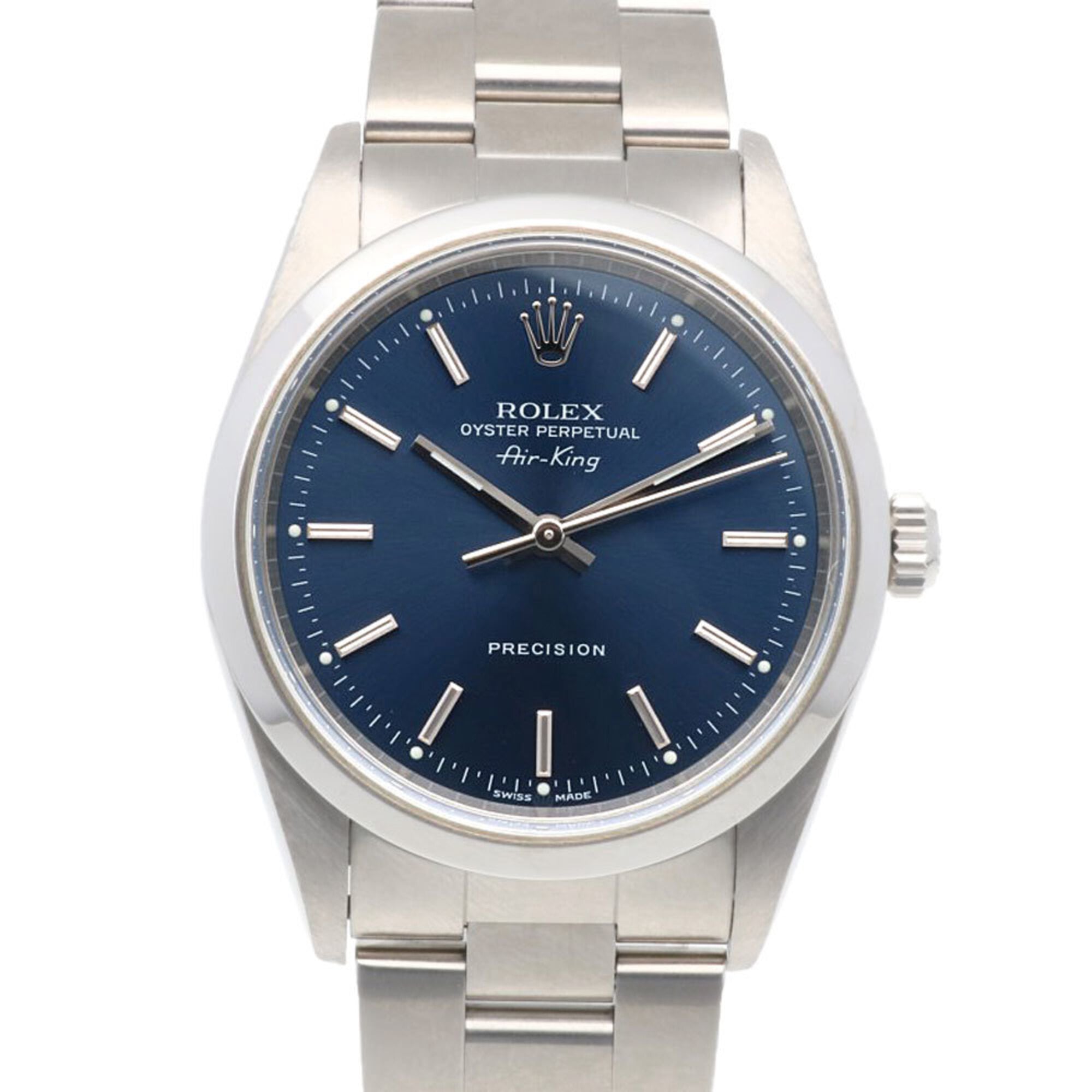 Rolex Air-King Oyster Perpetual Wristwatch, Stainless Steel, 14000M Water Resistance, Automatic Winding, Overhauled, Polished, K-serial number, Men\'s ROLEX