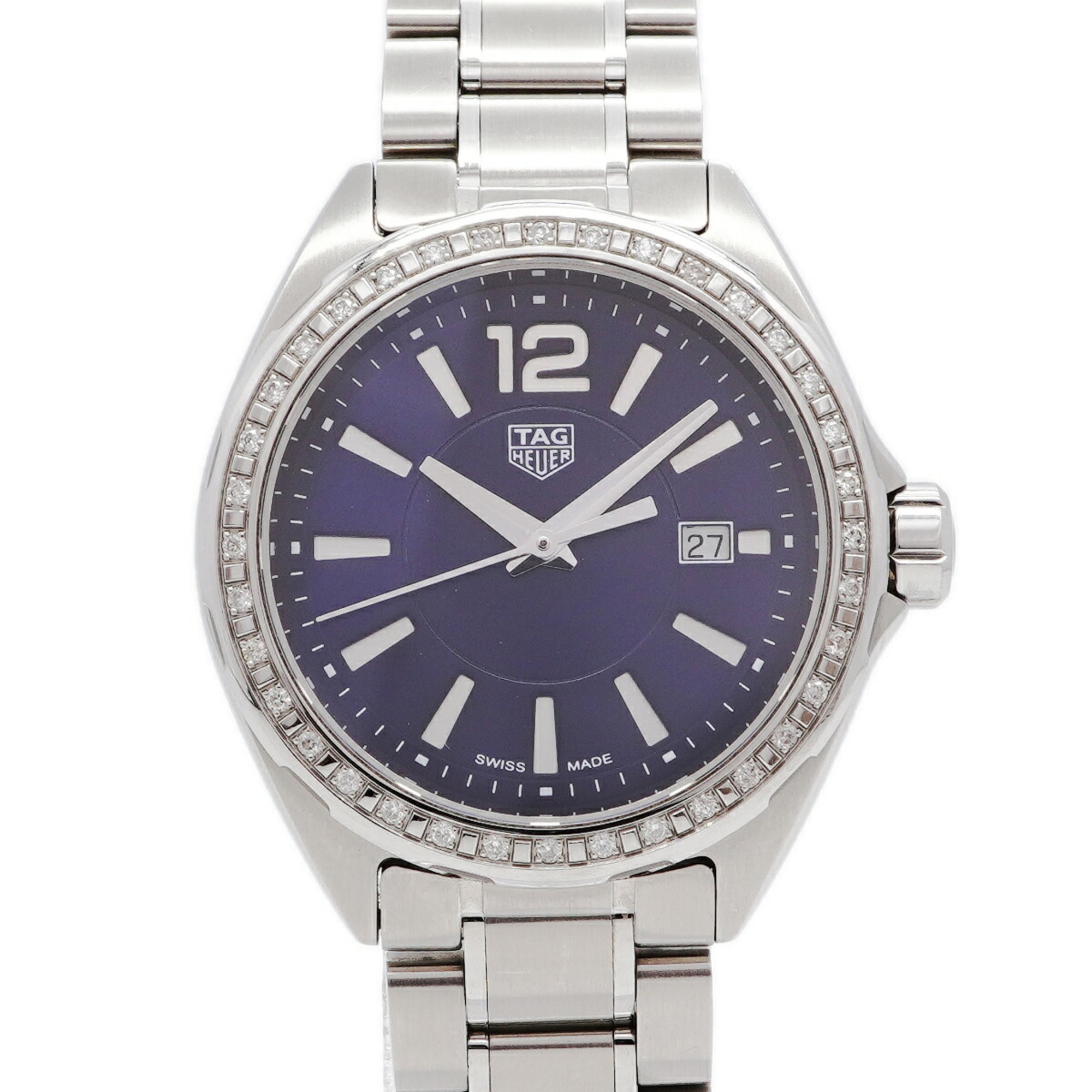TAG Heuer Formula 1 Diamond Bezel WBJ1416 Blue Dial Women\'s Watch