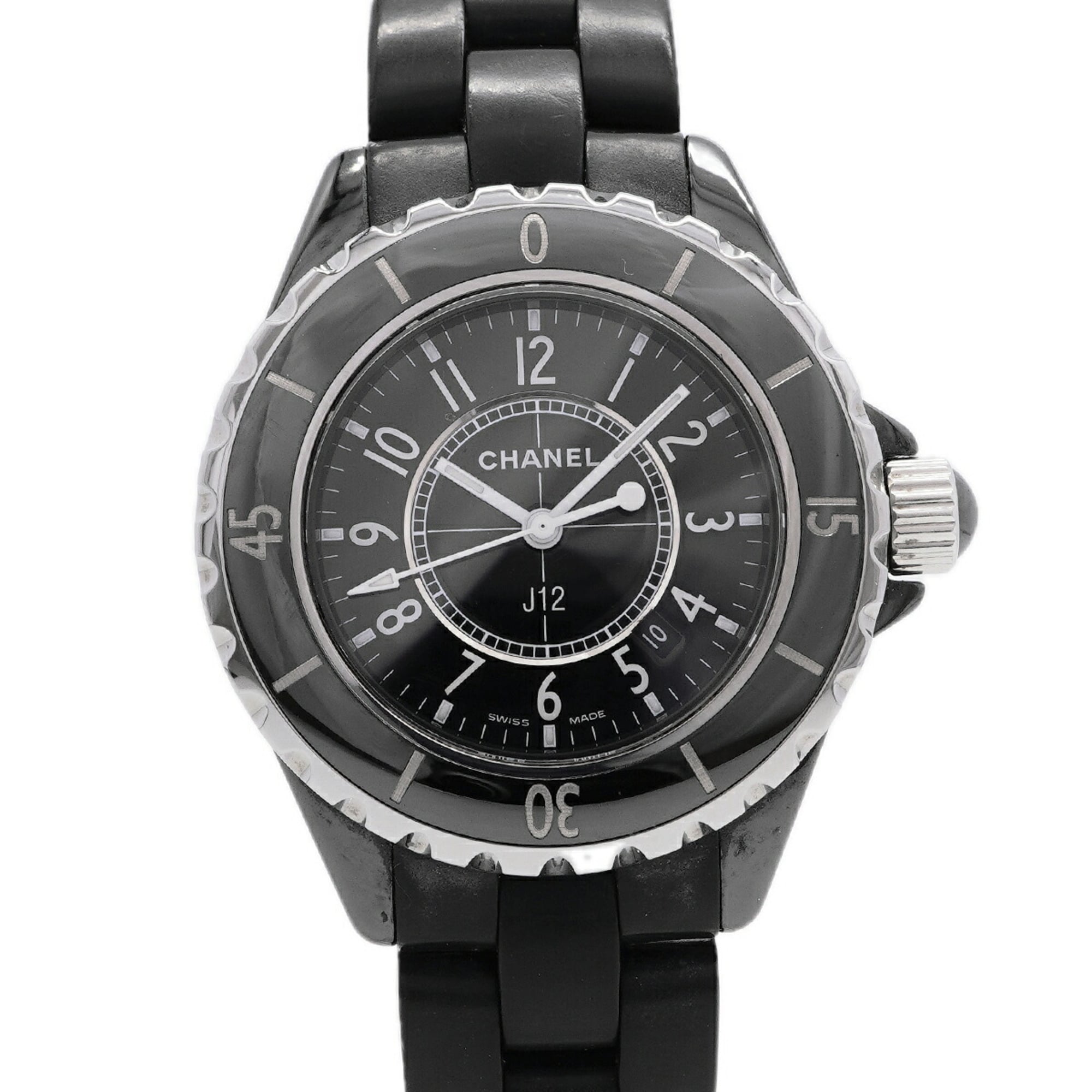 Chanel J12 H0681 Black Dial Women\'s Watch