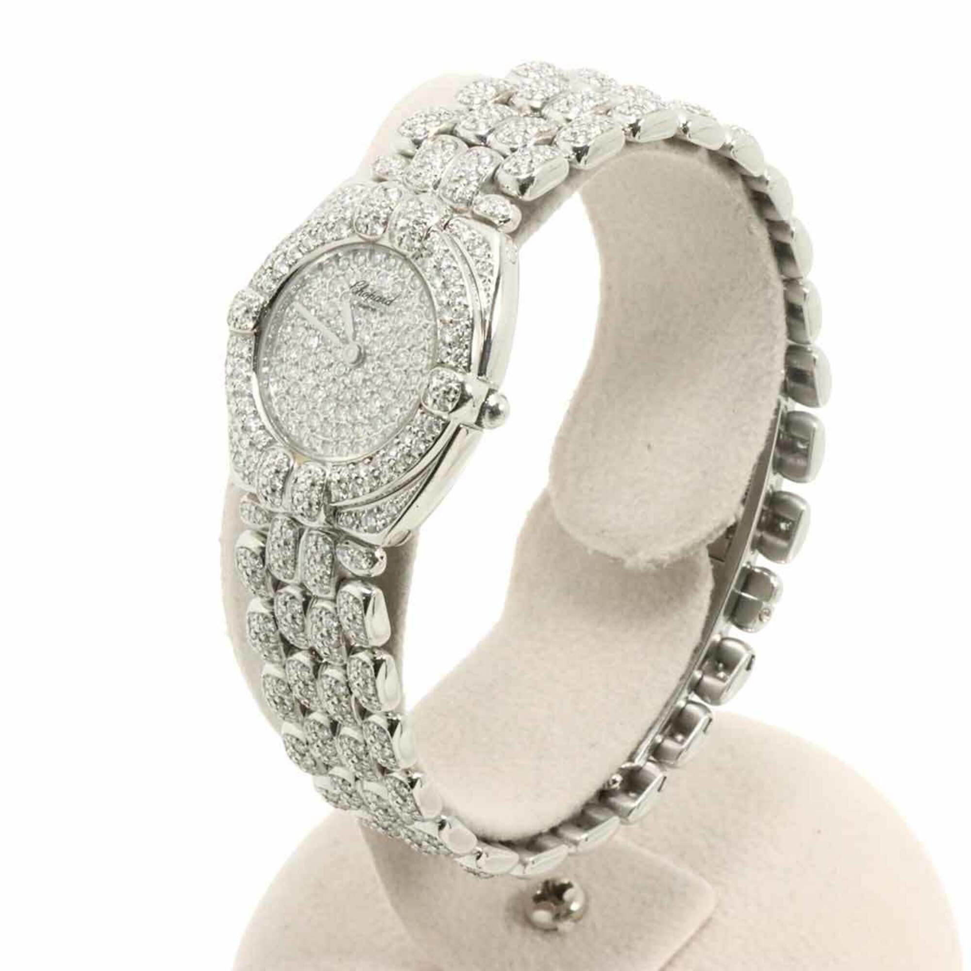 Chopard Gstaad 32 5116 Ladies\' Watch, Genuine Diamonds, 18K White Gold, Quartz Watch