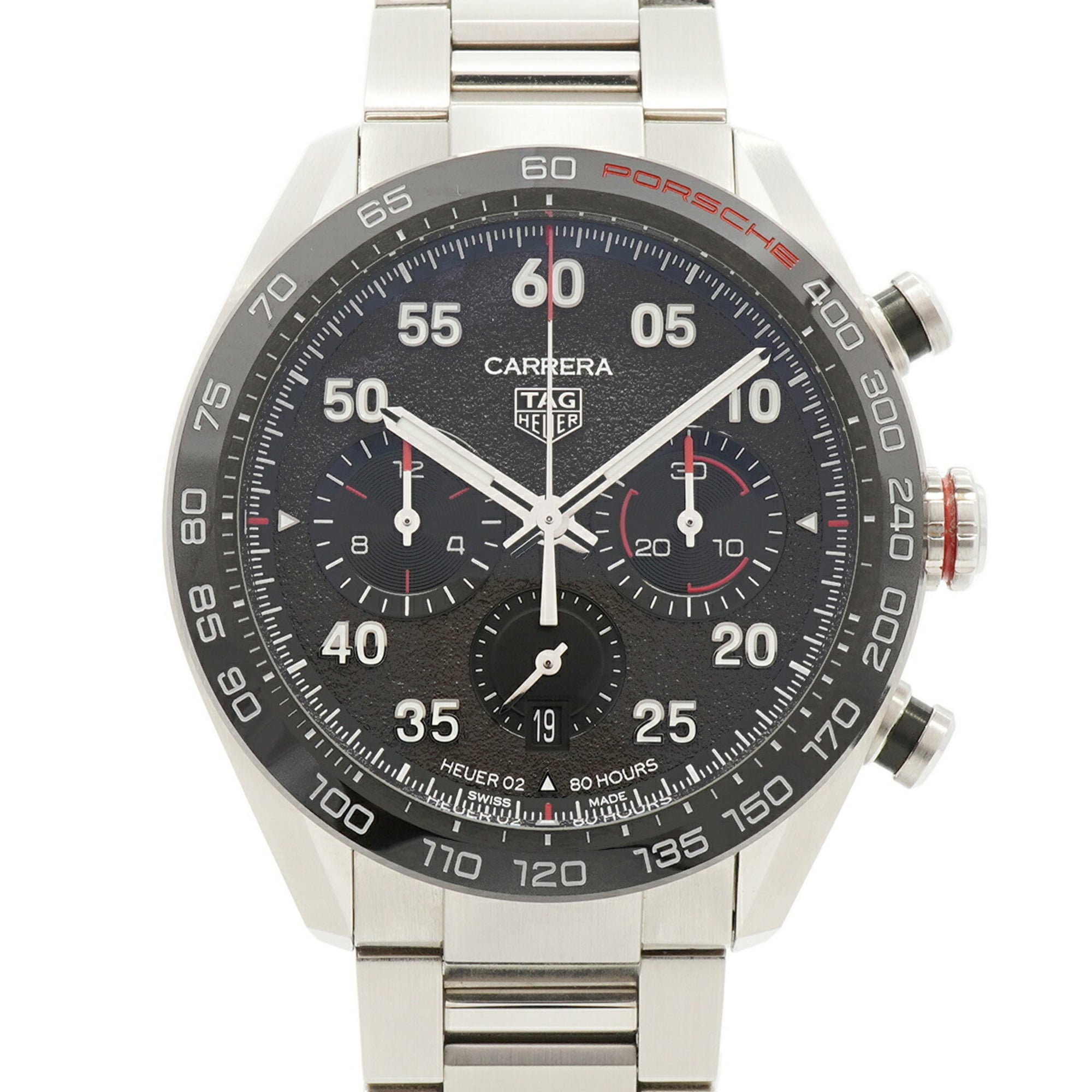 TAG Heuer Carrera Porsche Special Edition CBN2A1F Black Dial Men\'s Watch