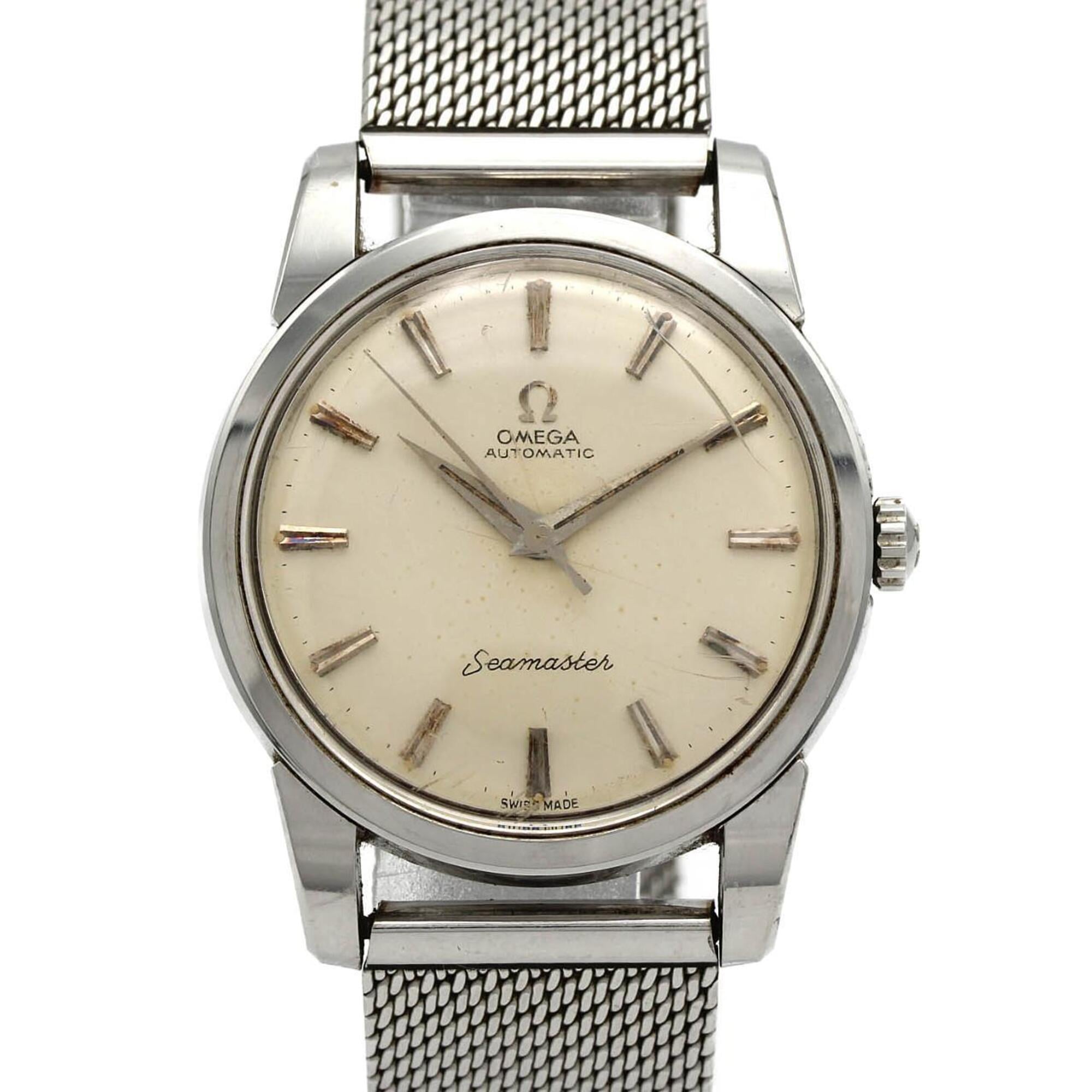 Omega Seamaster Stainless Steel Automatic Watch