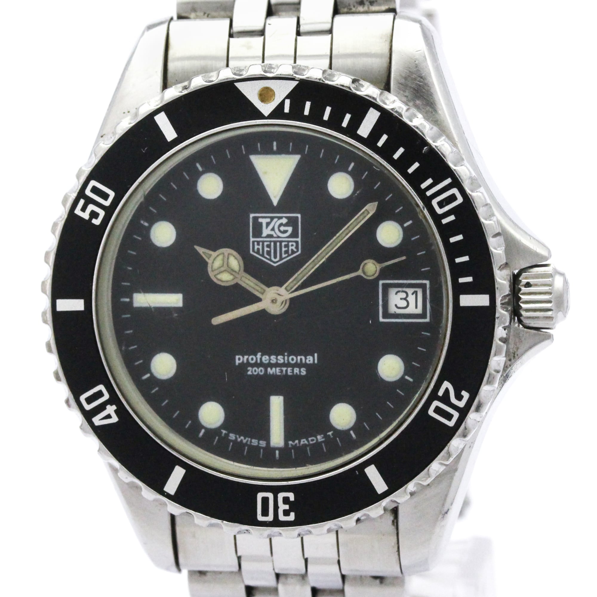 TAG HEUER 1000 Stainless Steel Quartz Mens Watch 980.013