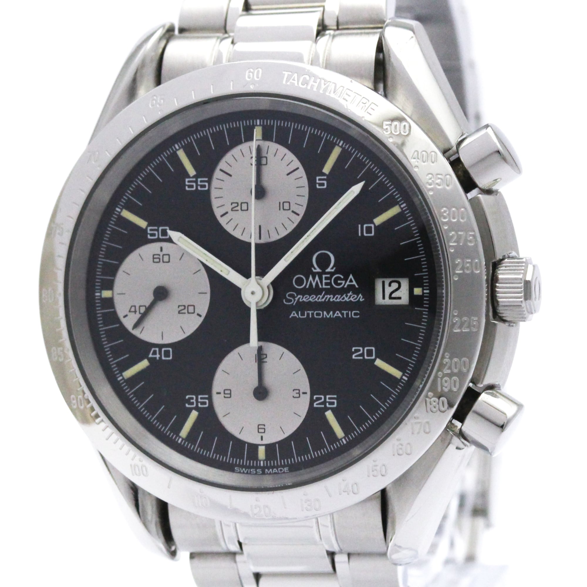 OMEGA Speedmaster Date Steel Automatic Mens Watch 3511.50 Polished