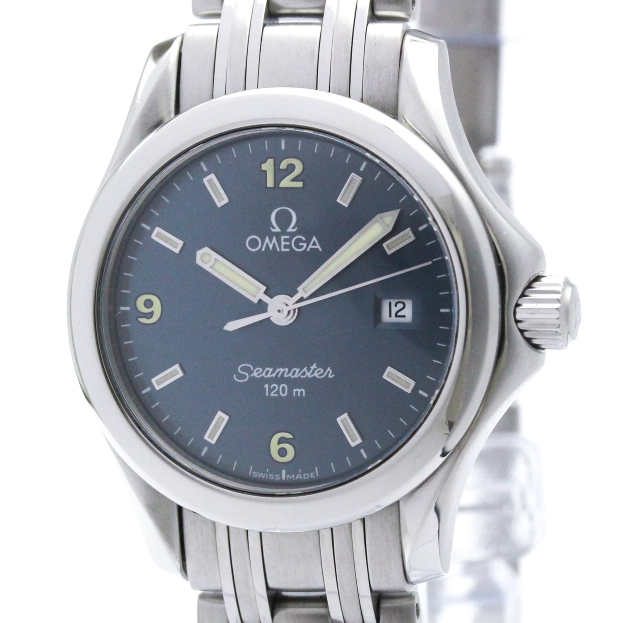 OMEGA Seamaster 120M Steel Quartz Ladies Watch 2581.83 Polished