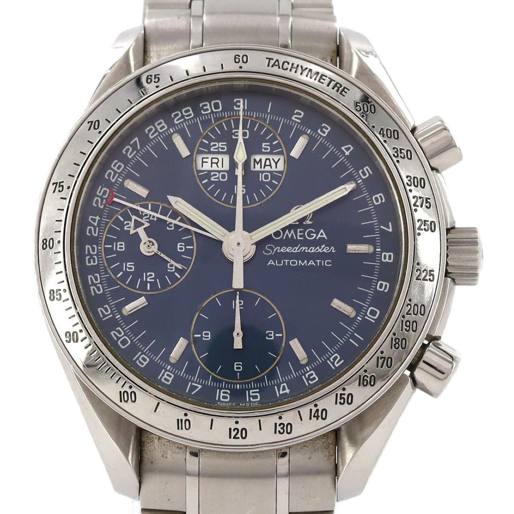 Omega Speedmaster Day-Date 3523.80 Stainless Steel Automatic Watch
