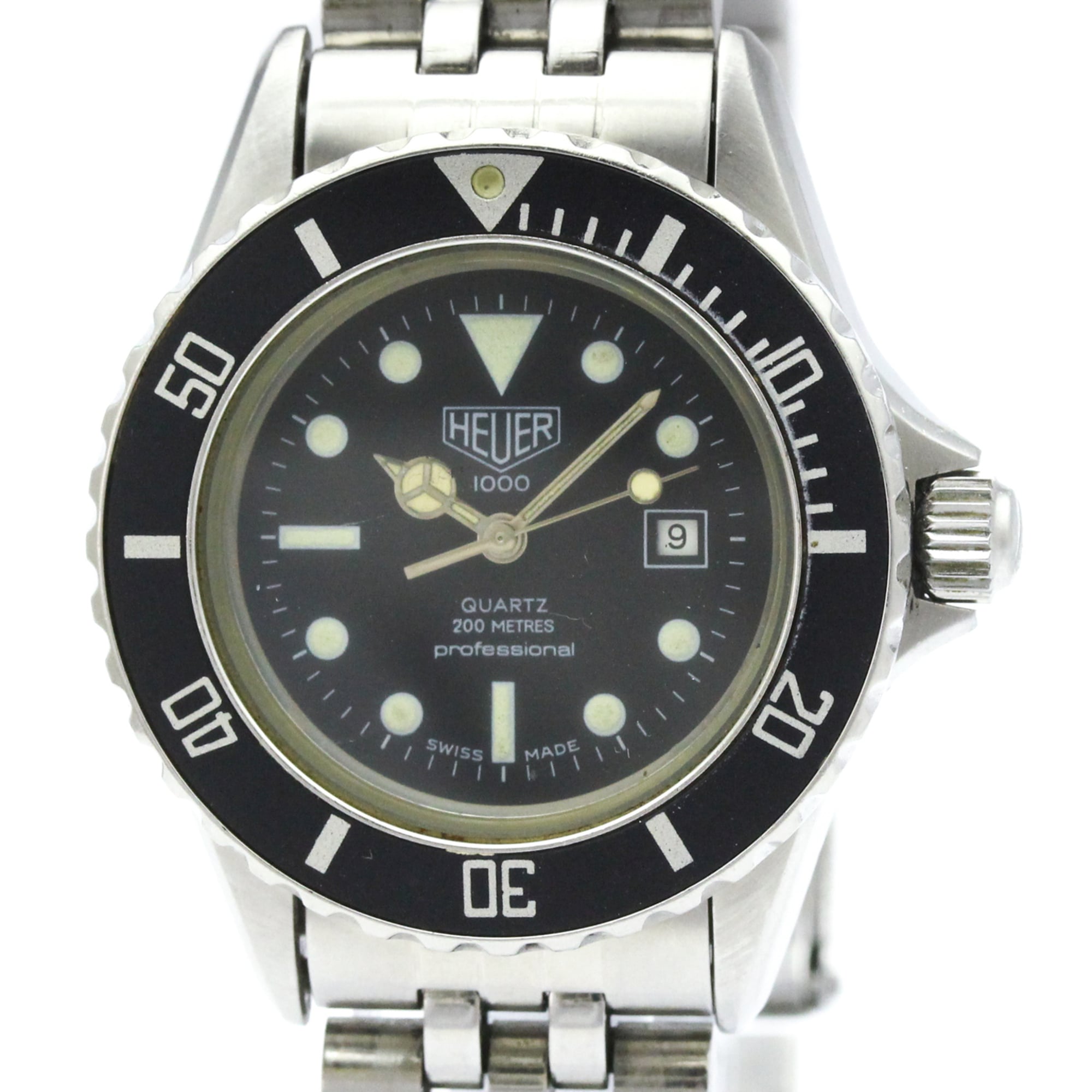 TAG HEUER 1000 Stainless Steel Quartz Ladies Watch 980.015