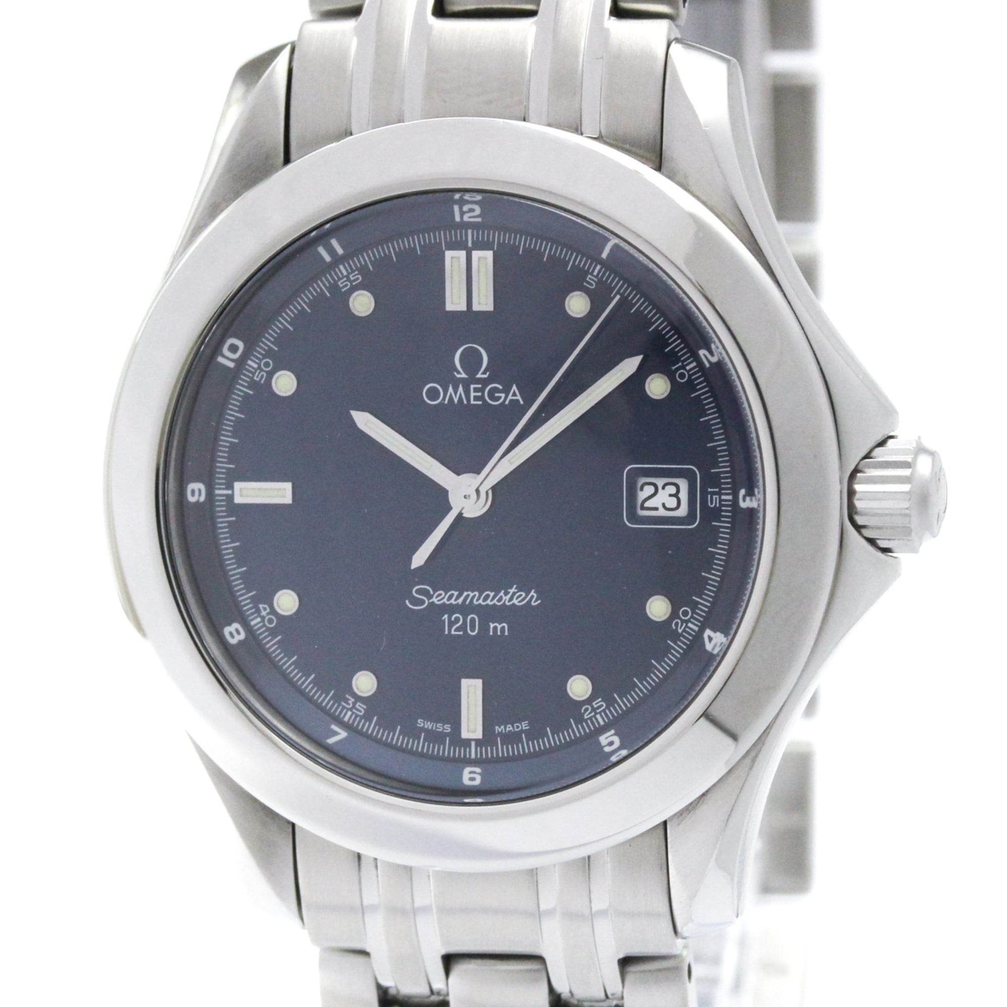 OMEGA Seamaster 120M Steel Quartz Mens Watch 2511.80 Polished