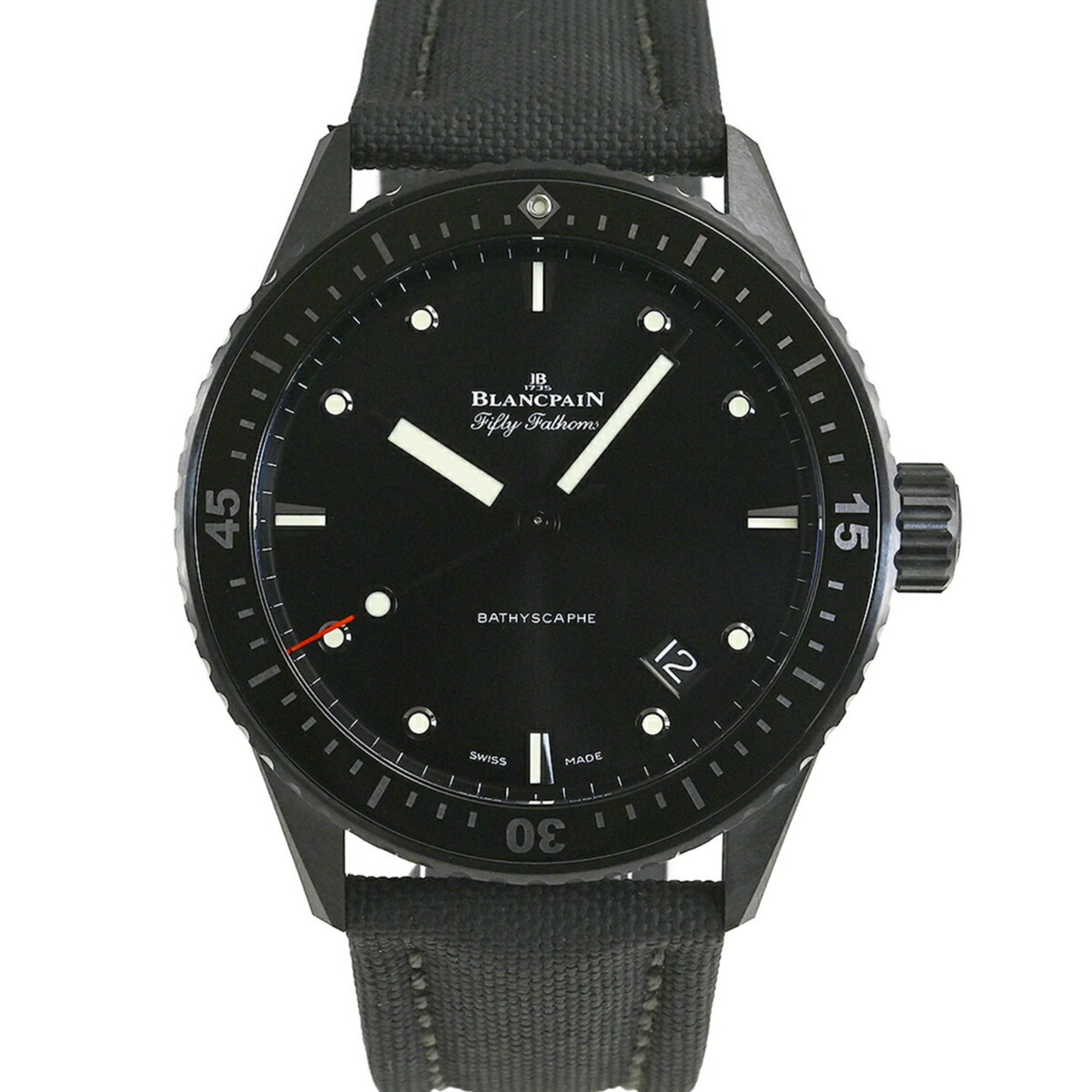 Blancpain Fifty Fathoms Bathyscaphe 5000 0130 B52A Wristwatch