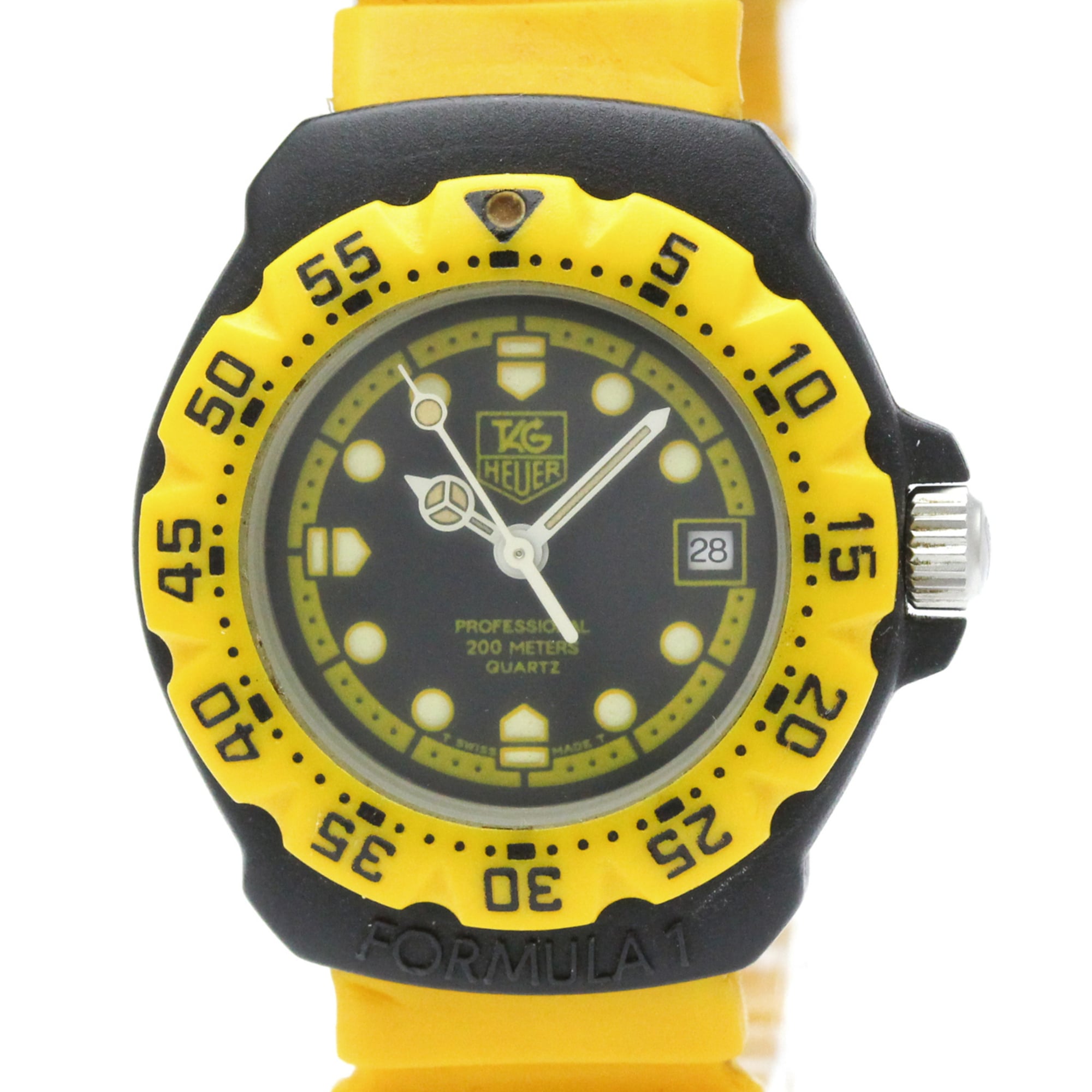 TAG HEUER Formula 1 Stainless Steel Rubber Quartz Ladies Watch 380.508