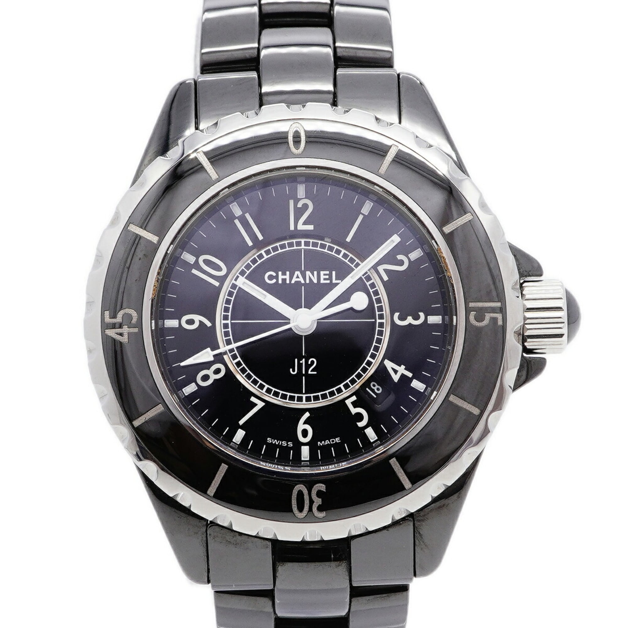 Chanel J12 H0682 Black Dial Women\'s Watch