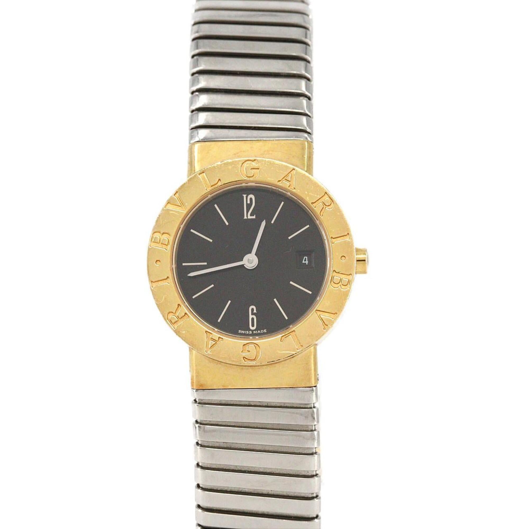 Bvlgari Tubogas Two-Tone BB26GSCD YG Quartz Watch