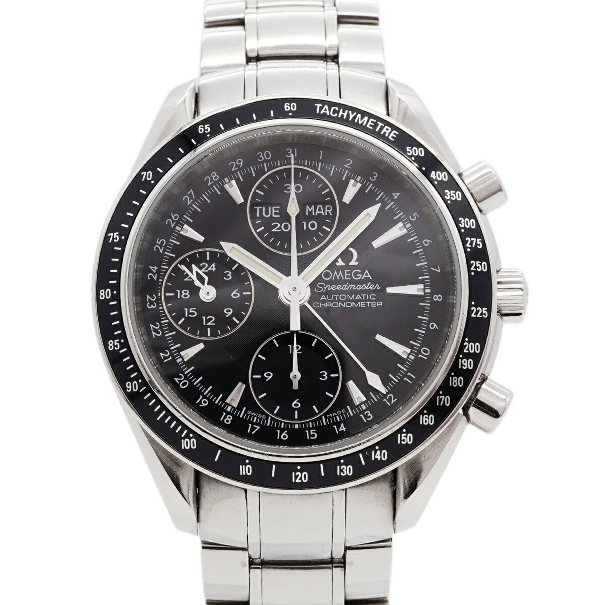 Omega Speedmaster Day-Date 3220.50 Black Dial Men\'s Watch