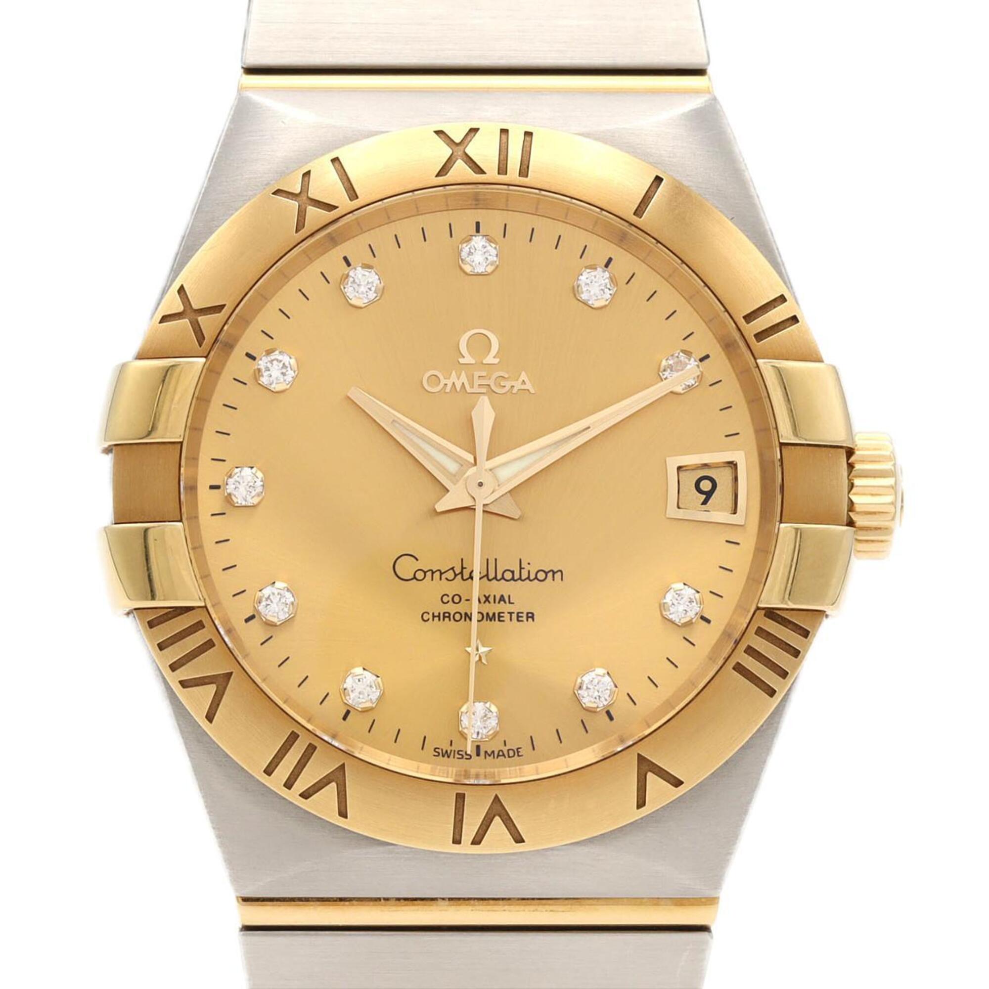 Omega Constellation Co-Axial Chronometer YG Combination 11P 123.20.38.21.58.001 SSxYG Automatic Watch