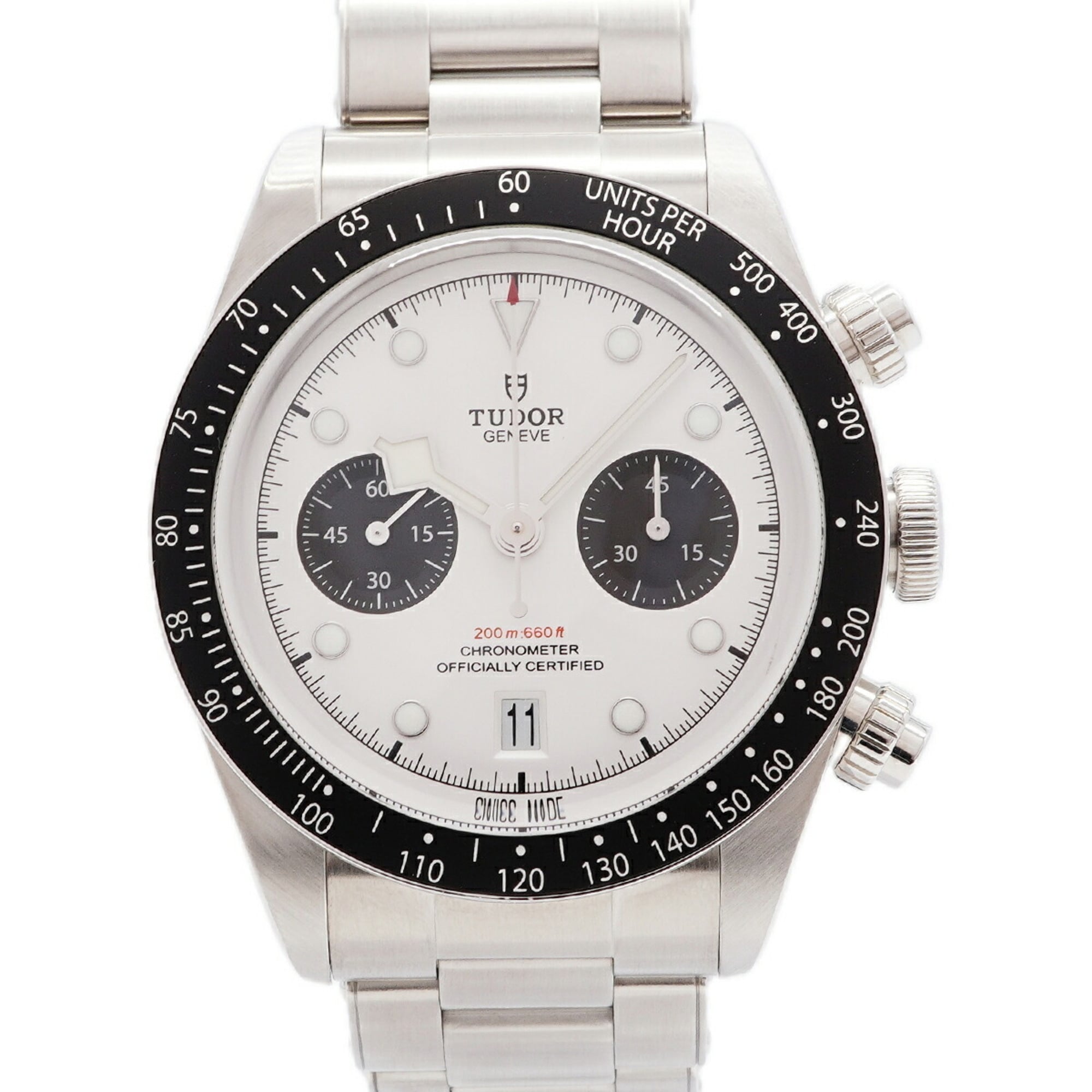 Tudor Black Bay Chrono 79360N White Dial Men\'s Watch