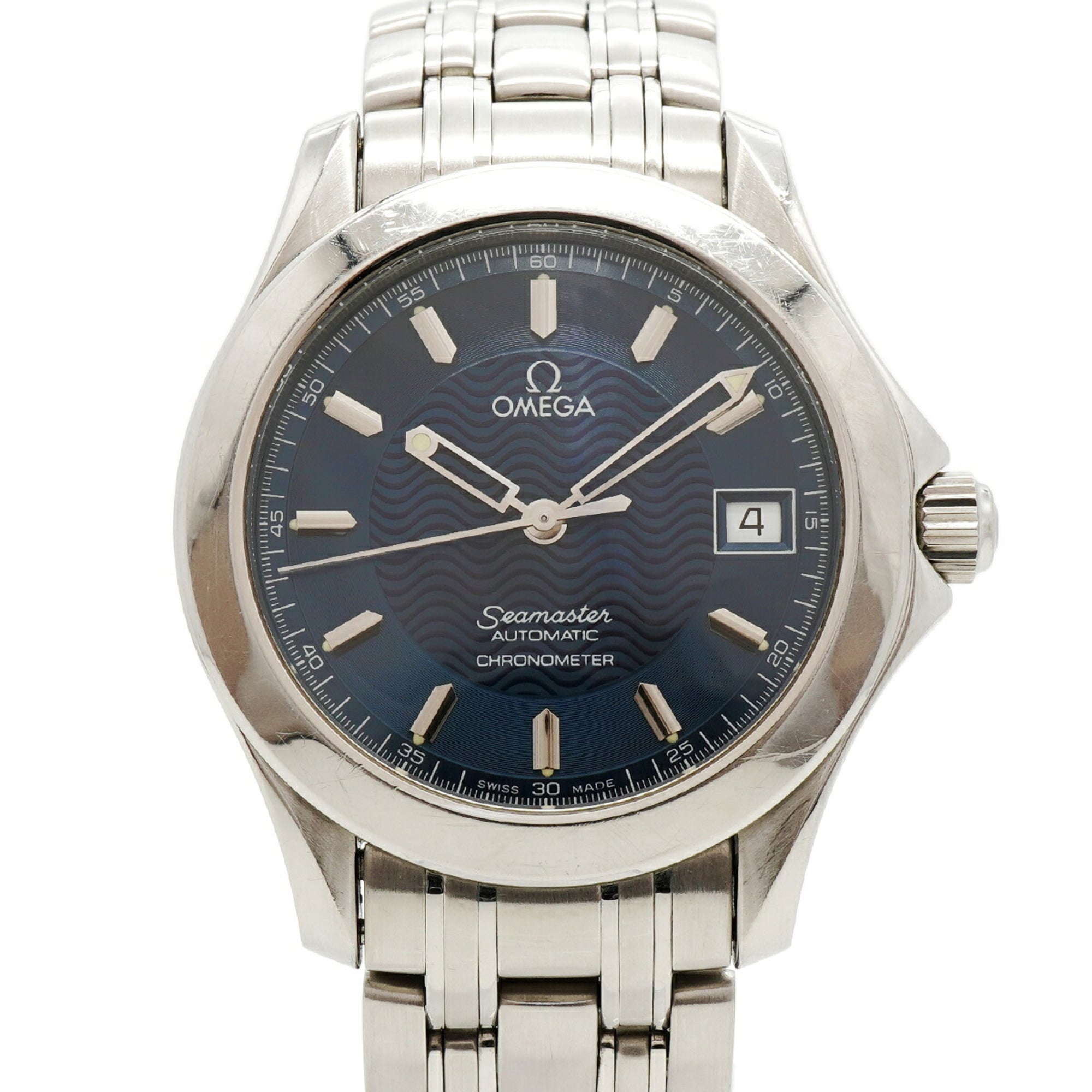 Omega Seamaster Date 2501.81 Blue Dial Men\'s Watch