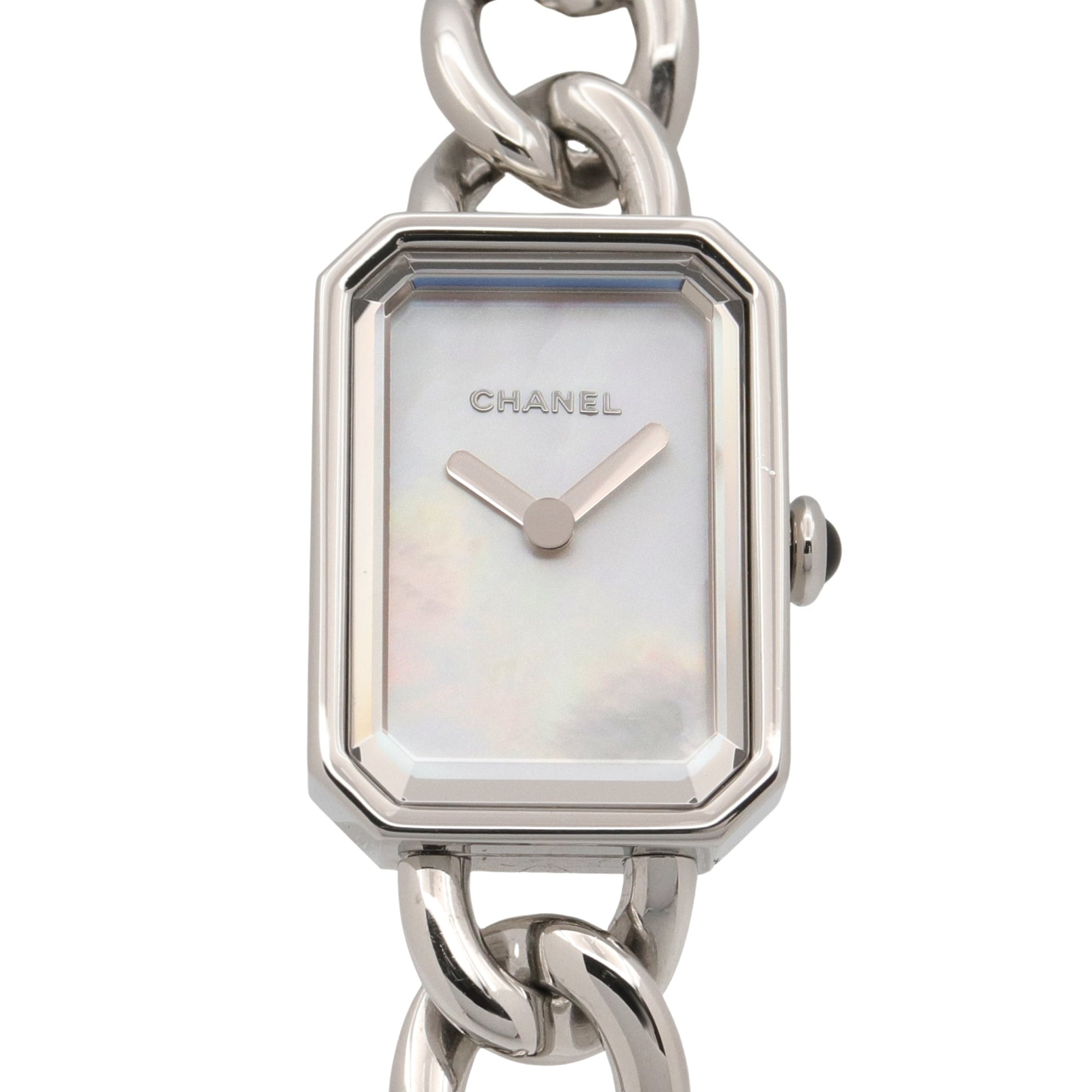 Chanel CHANEL Première Watch Stainless Steel Women\'s White with Shell H3249