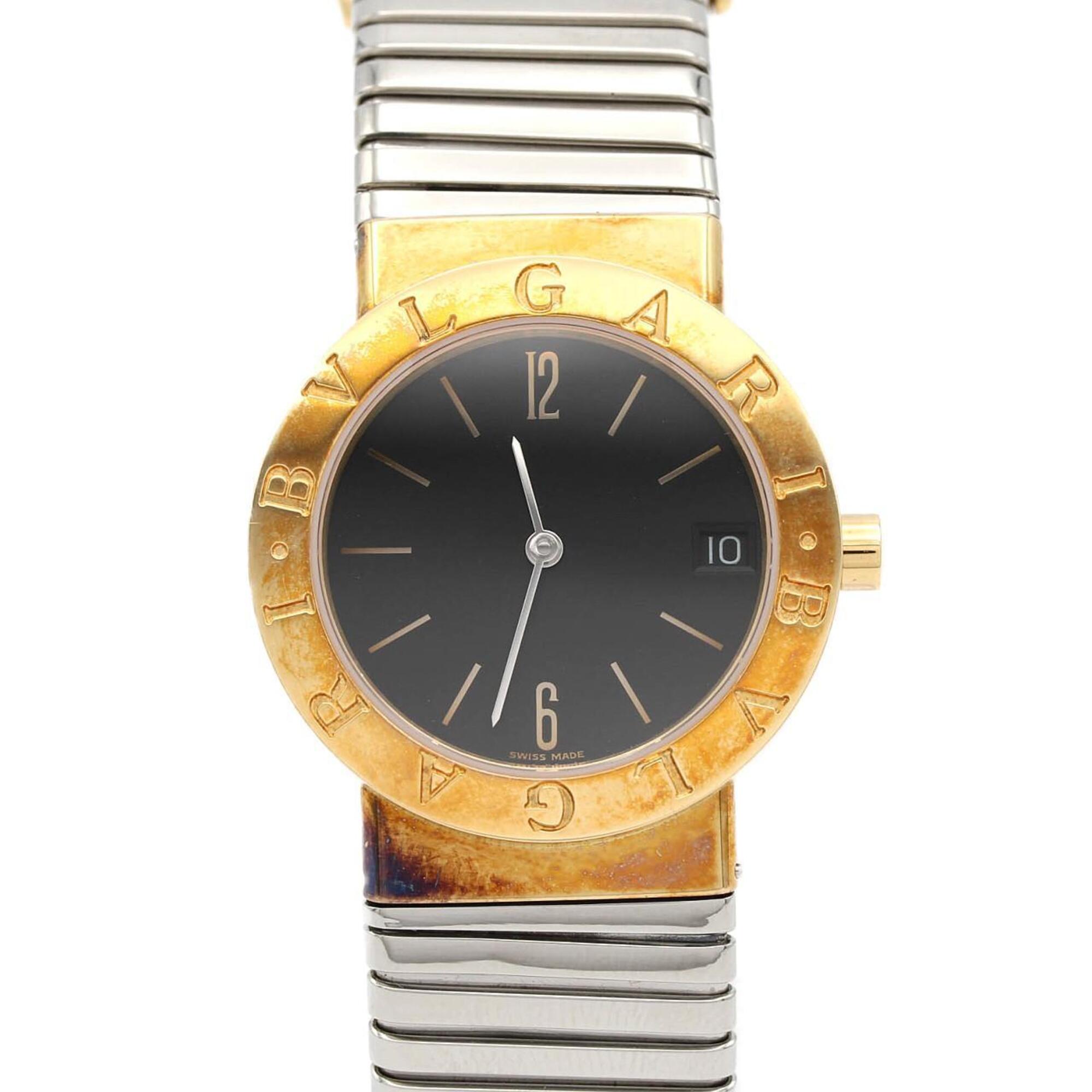 Bvlgari YG/Combination BB30GSCD SS Quartz Watch