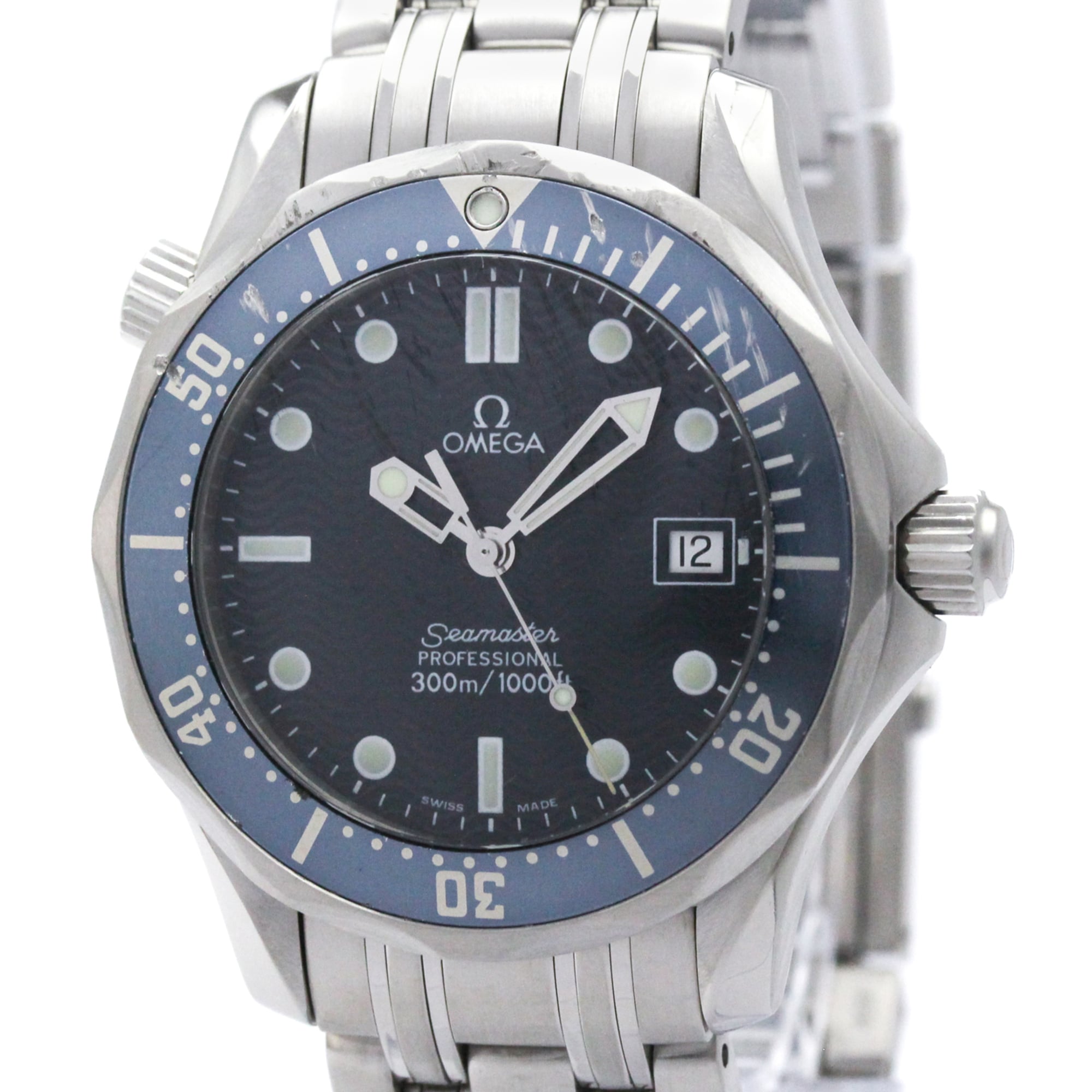 OMEGA Seamaster Professional 300M Steel Mid Size Watch 2561.80 Polished