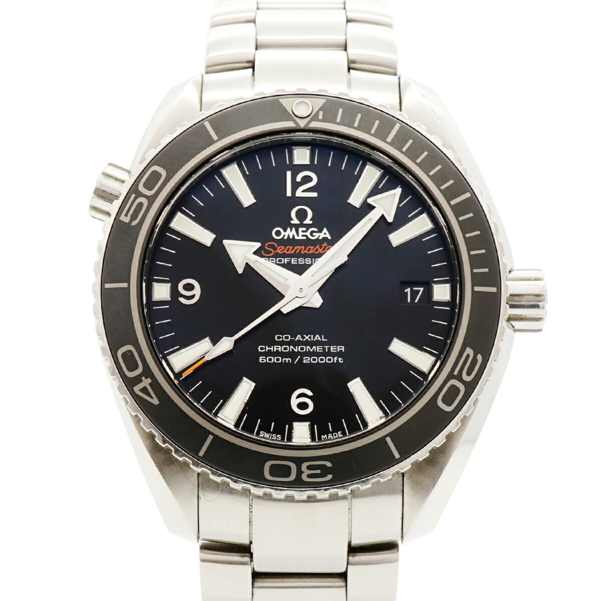 Omega Seamaster Planet Ocean 232.30.42.21.01.001 Black Dial Men\'s Watch