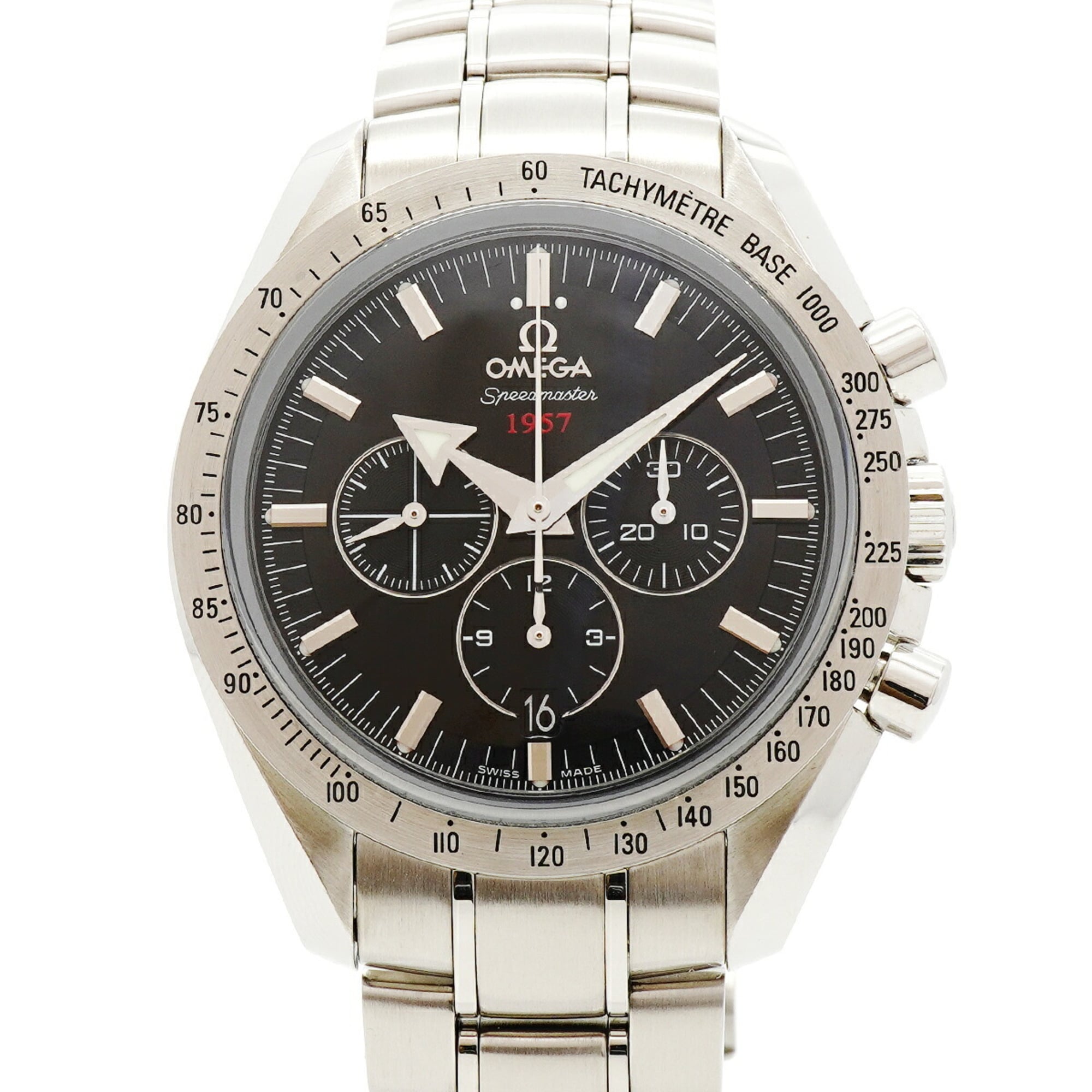 Omega Speedmaster Broad Arrow 1957 321.10.42.50.01.001 Black Dial Men\'s Watch