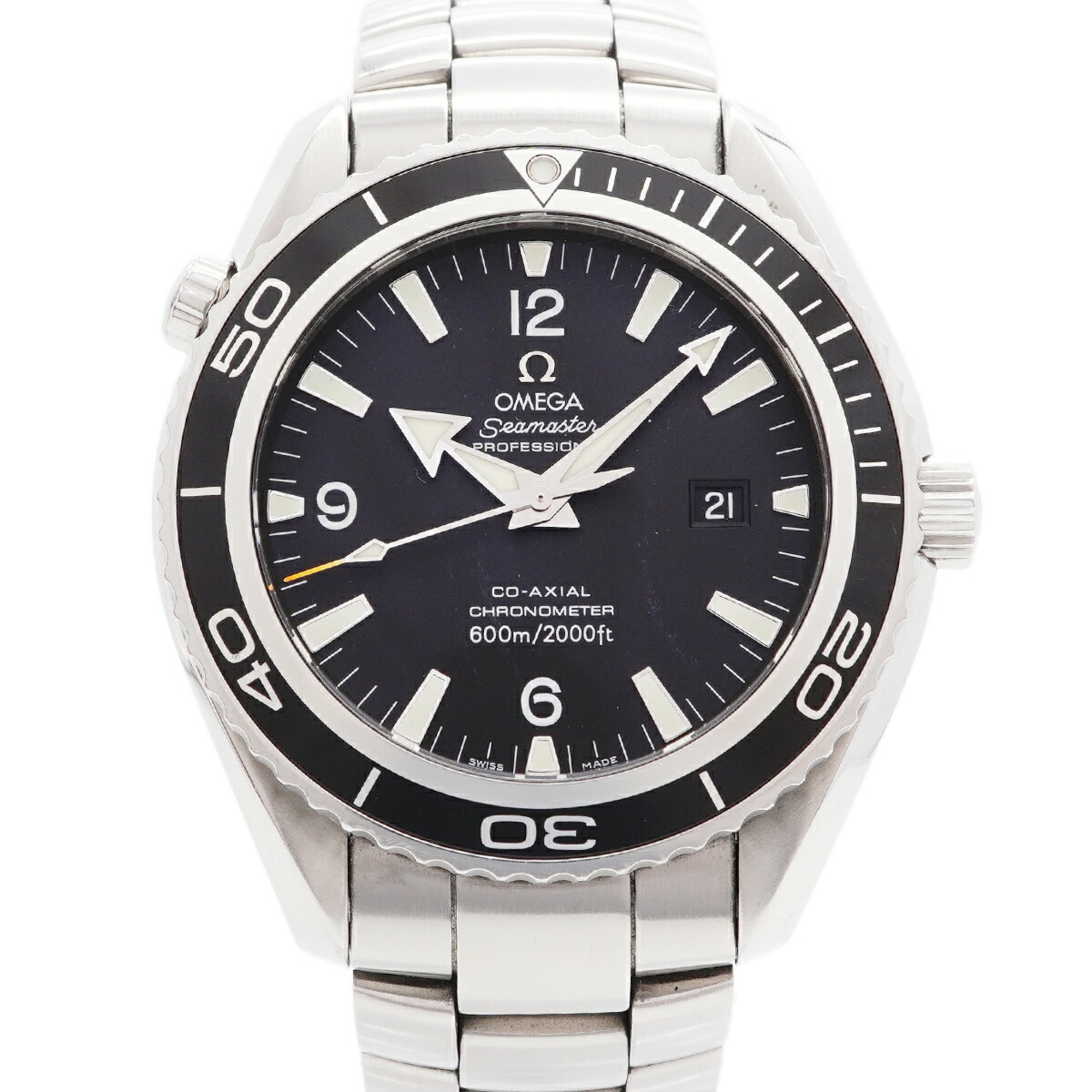 Omega Seamaster 600 Planet Ocean 2200.50 Black Dial Men\'s Watch