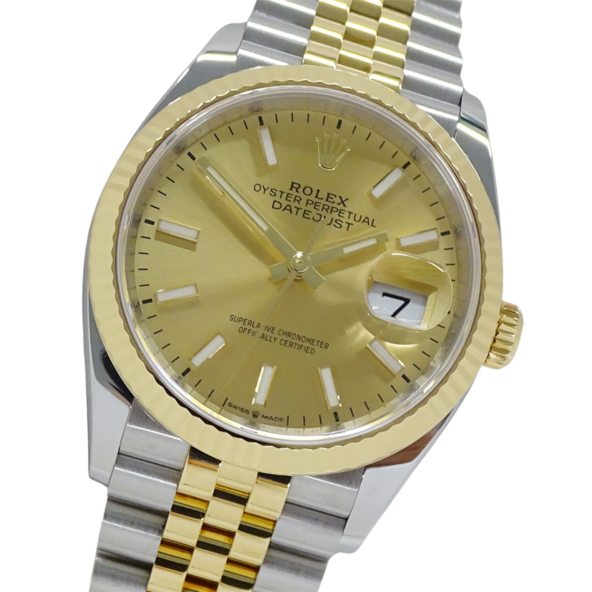 Rolex Datejust 126233 Random Serial Number Men\'s Watch Brand Automatic AT Stainless Steel SS Gold YG Combination Overhaul