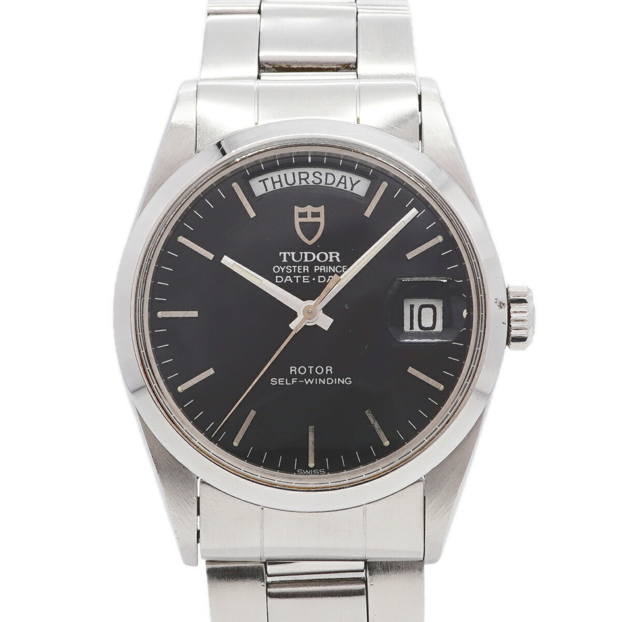 Tudor Oyster Prince Date-Day 94500 Black Dial Men\'s Watch