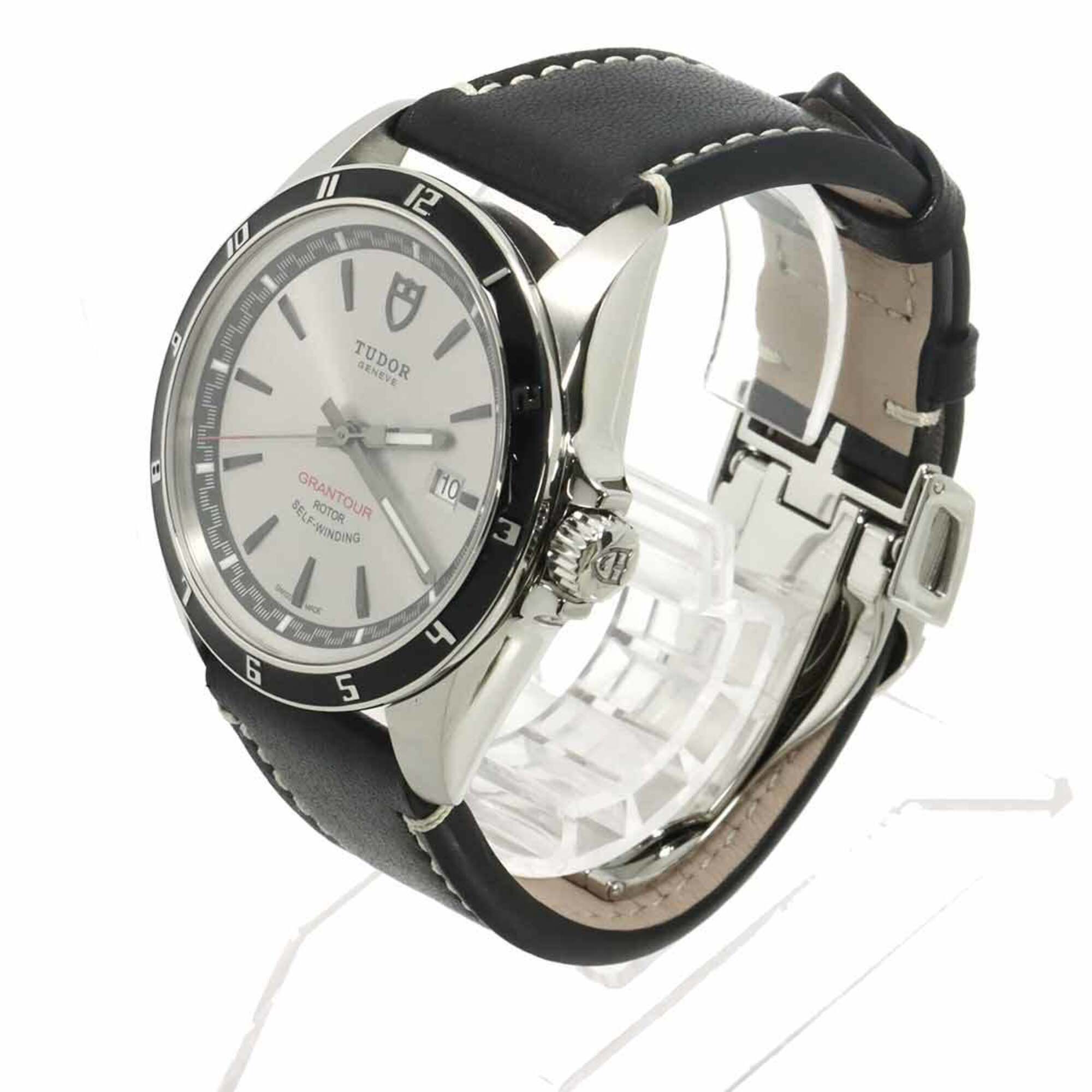 Tudor Grantour 20500N Men\'s Watch, Date, Silver, Automatic Movement