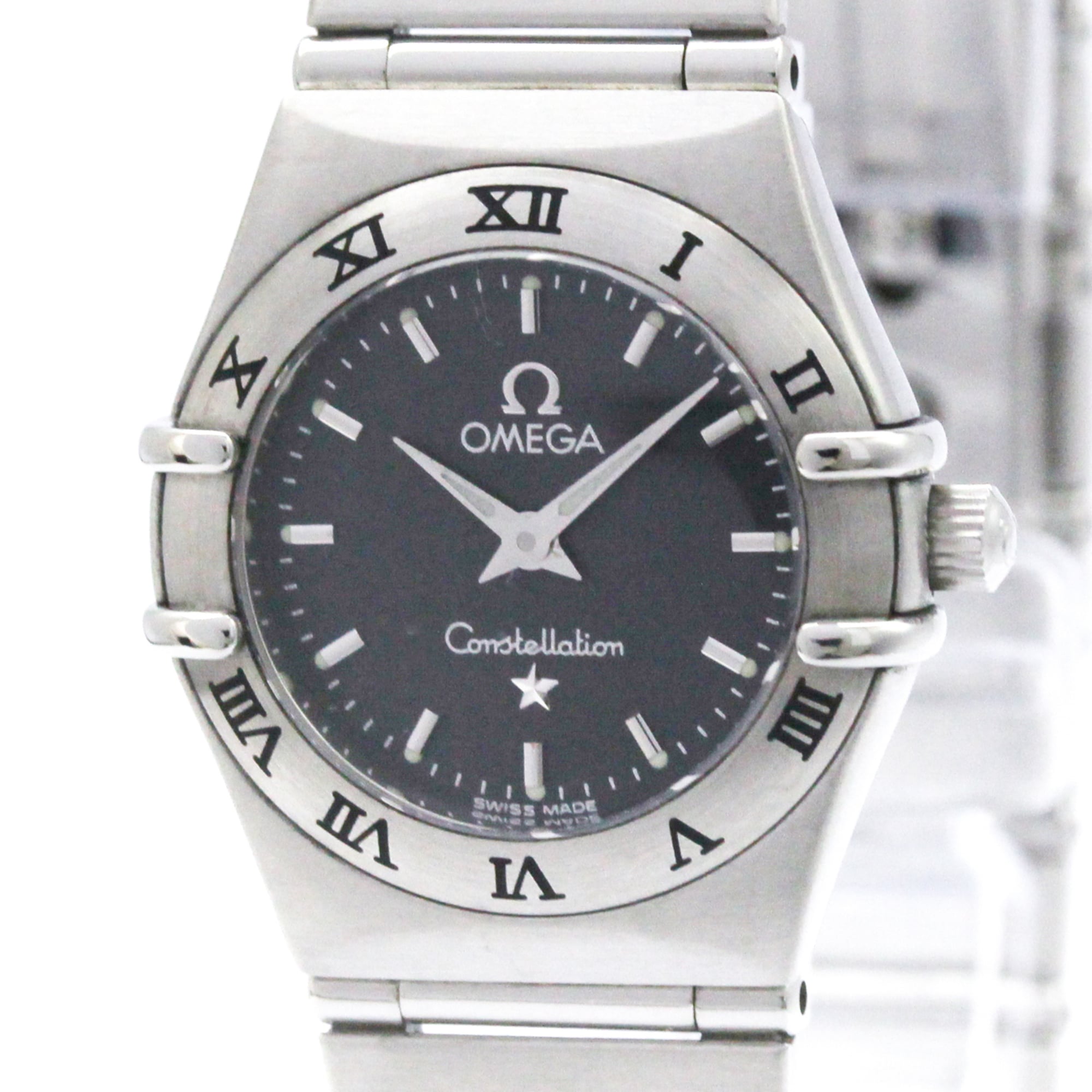 OMEGA Constellation Steel Quartz Ladies Watch 1562.40 Polished