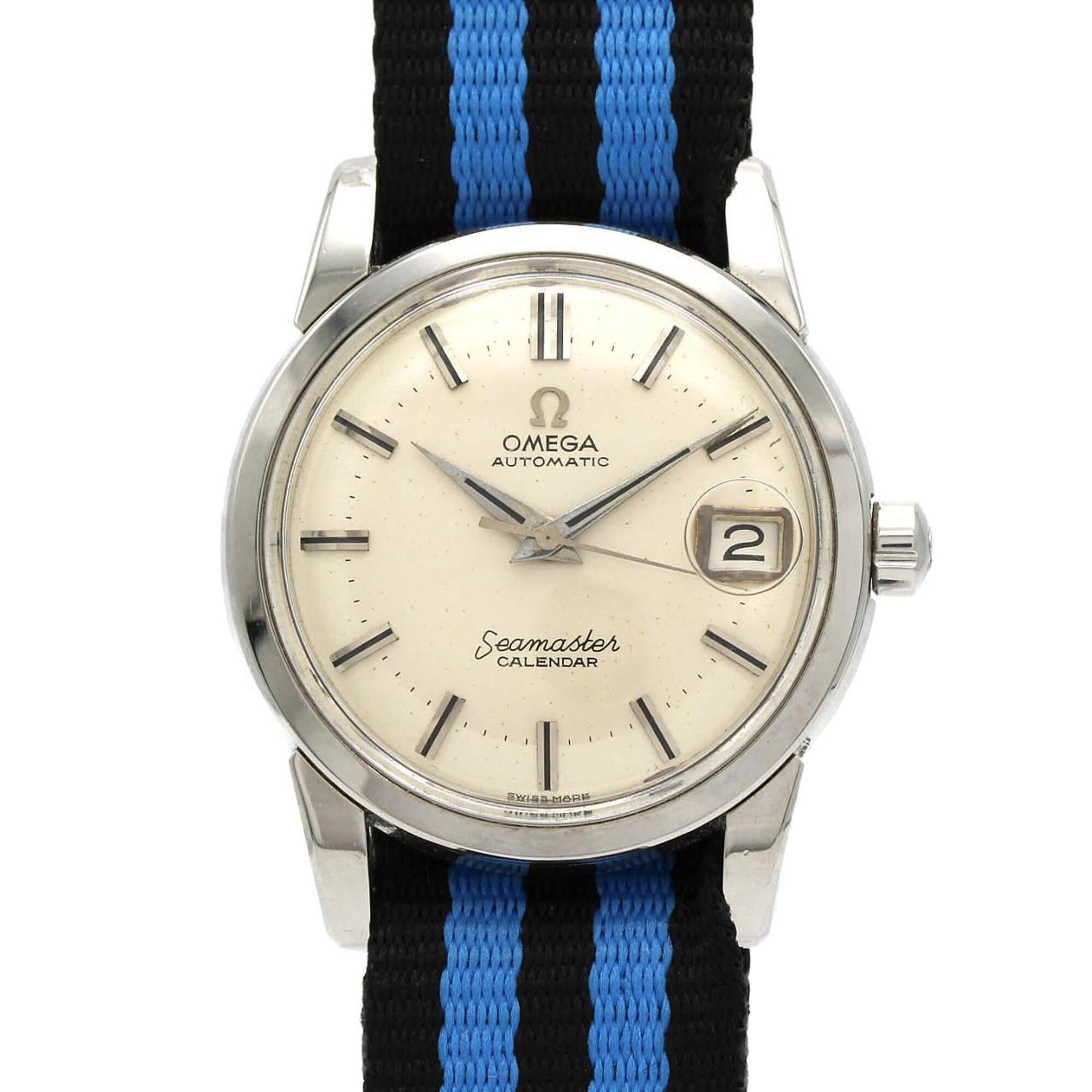 Omega Seamaster Calendar Stainless Steel Automatic Watch