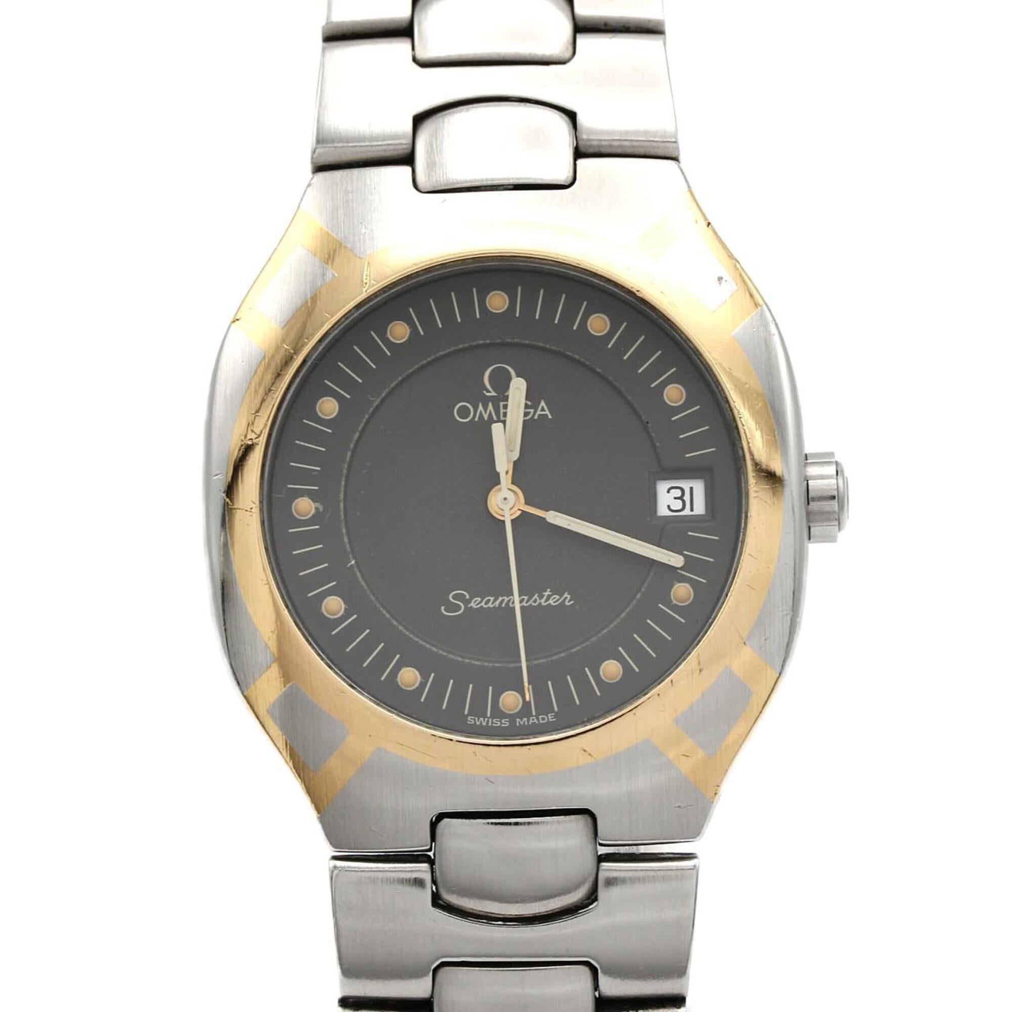 Omega Seamaster Polaris Two-Tone 2510.40 SSxYG Quartz Watch