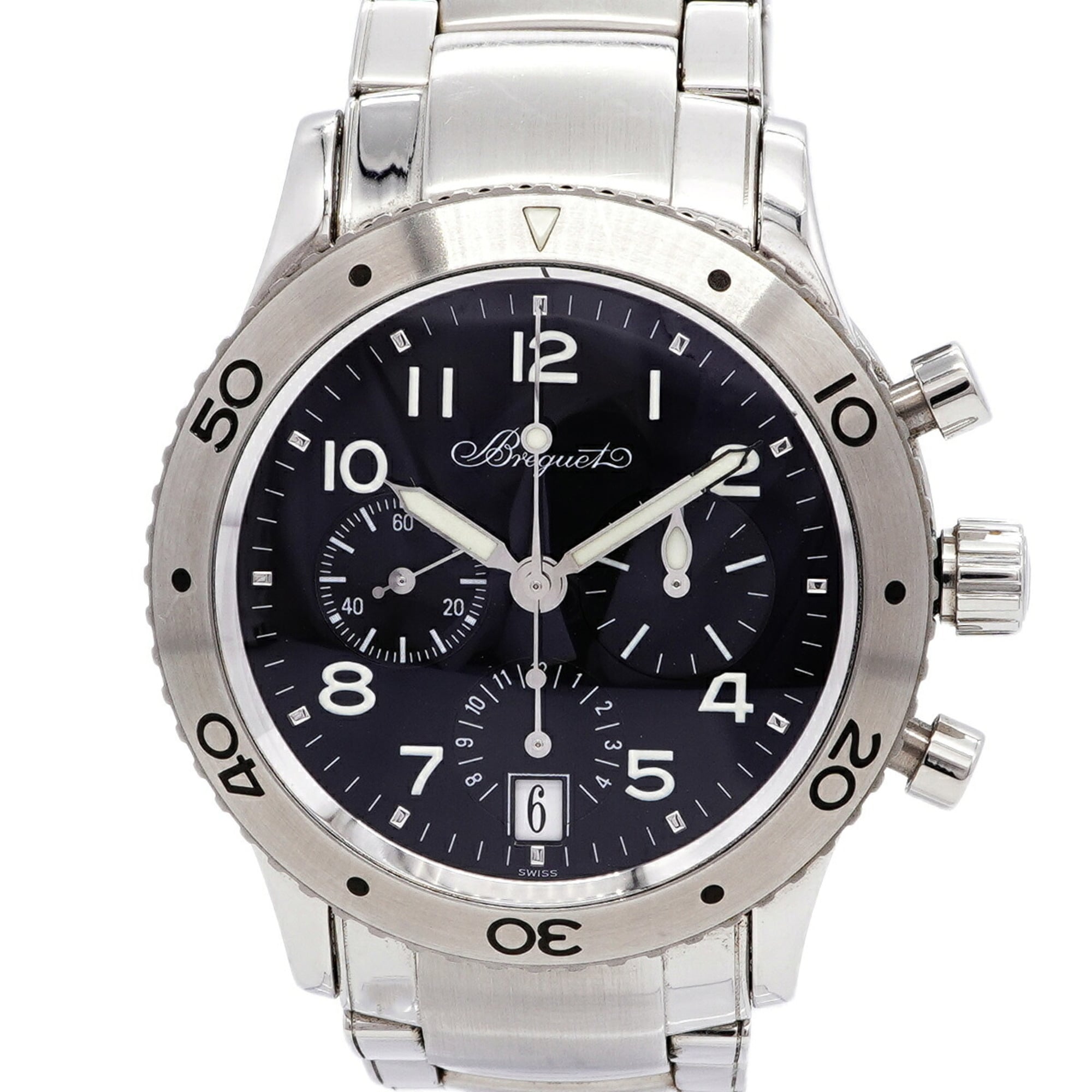 Breguet Type XX Transatlantique 3820 Black Dial Men\'s Watch