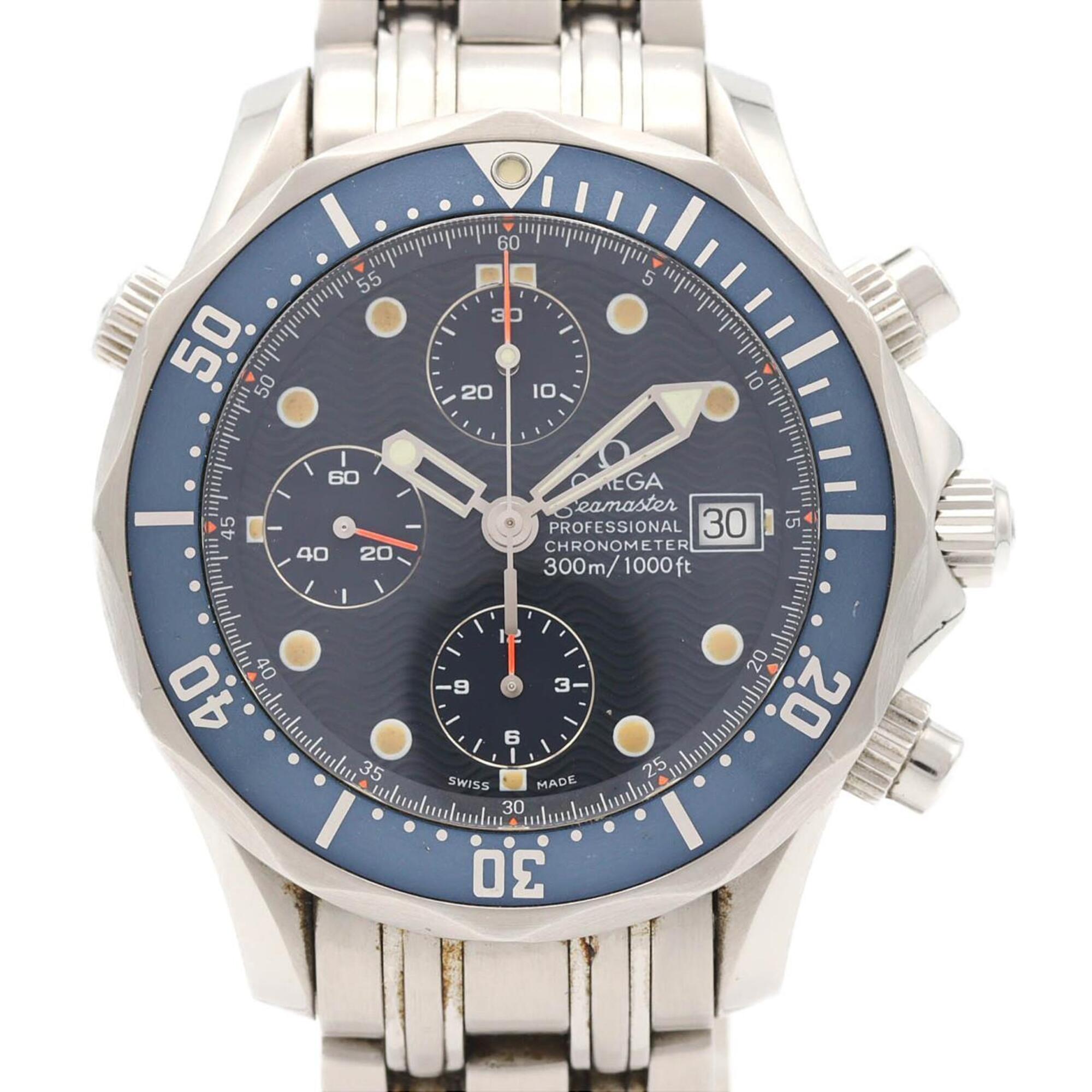 Omega Seamaster Pro Chronograph 2599.80 Stainless Steel Automatic Watch