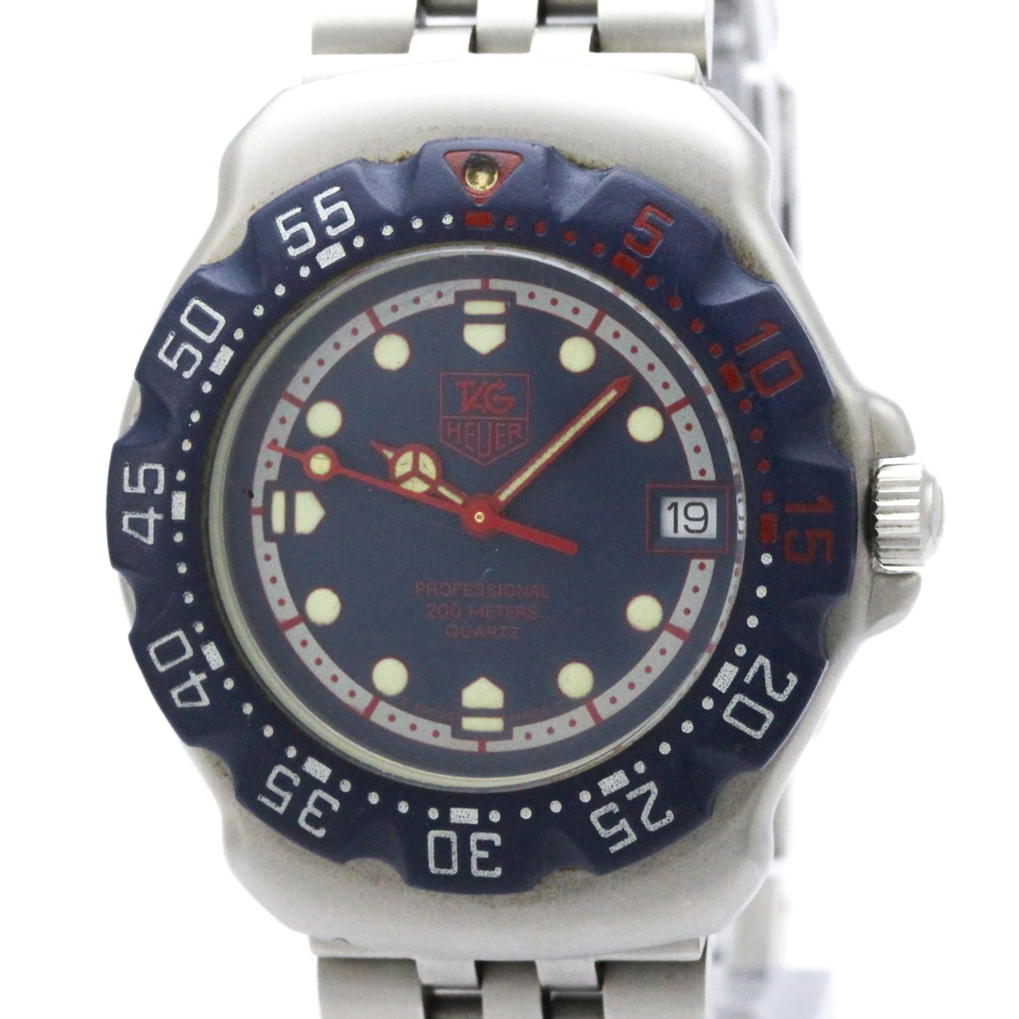 TAG HEUER Formula 1 Stainless Steel Quartz Mens Watch 370.513
