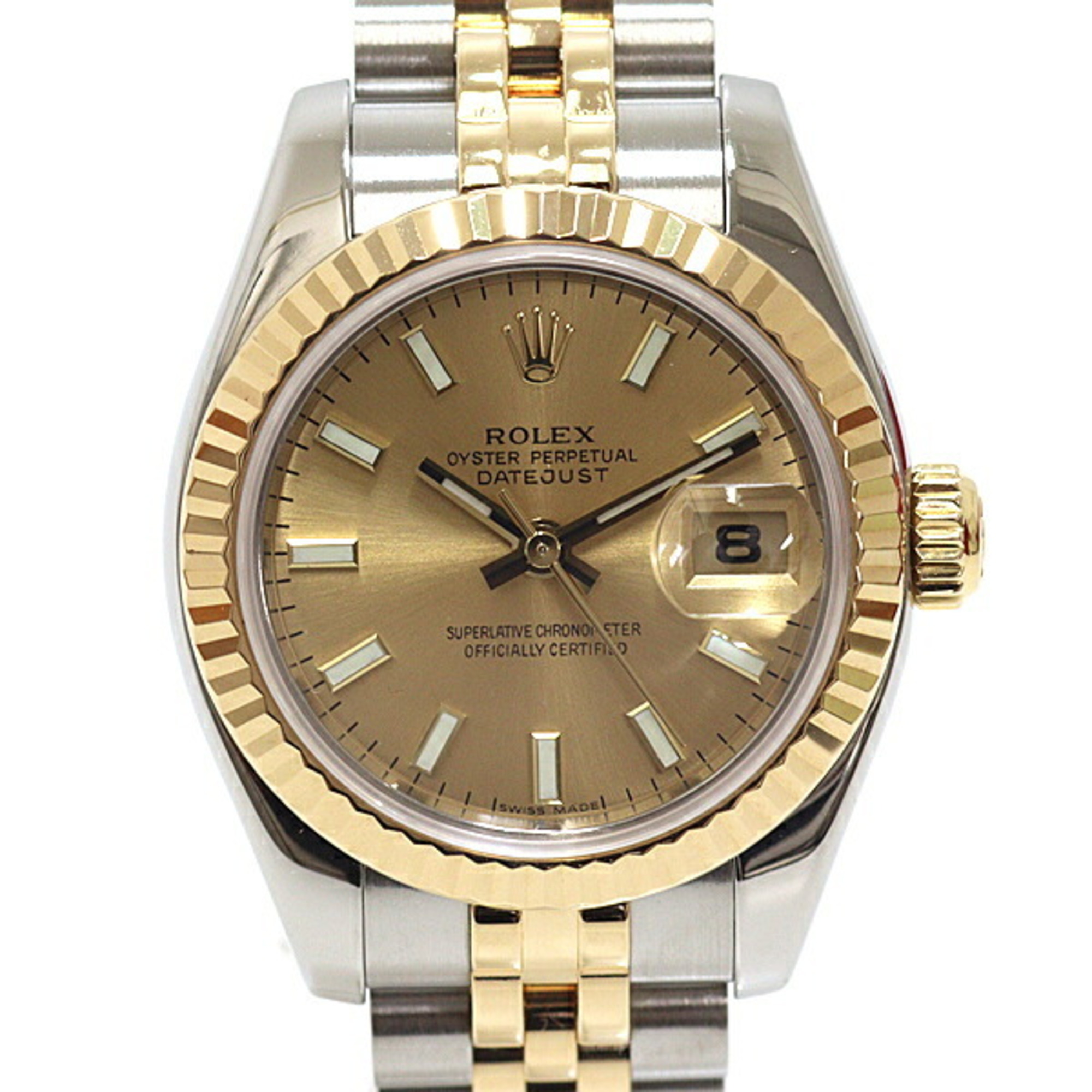 ROLEX Ladies\' Watch Datejust 179173 F-serial (2004 model) Champagne Dial, Rolex Japan