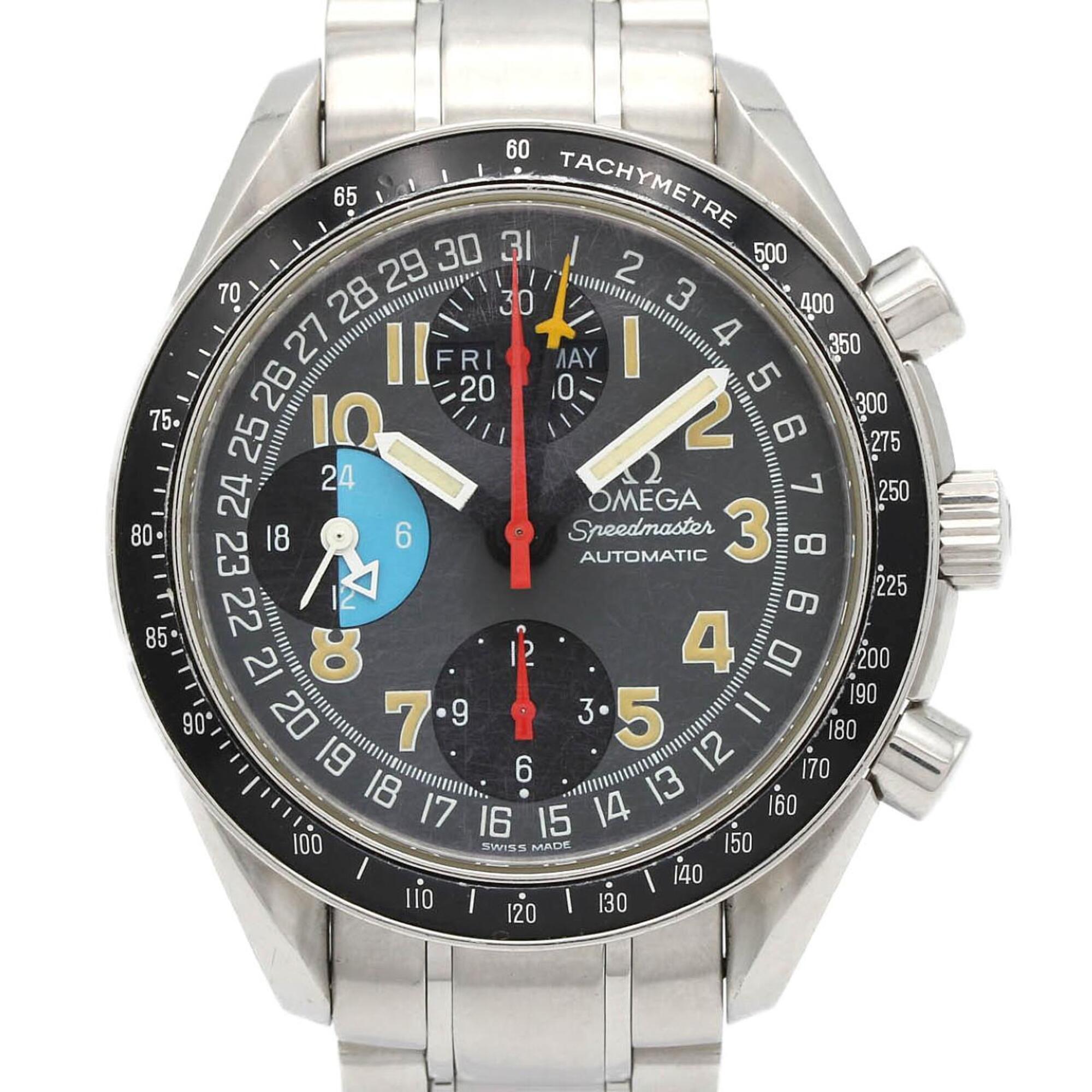 Omega Speedmaster Mark 40 AM PM 3520.53 Stainless Steel Automatic Watch