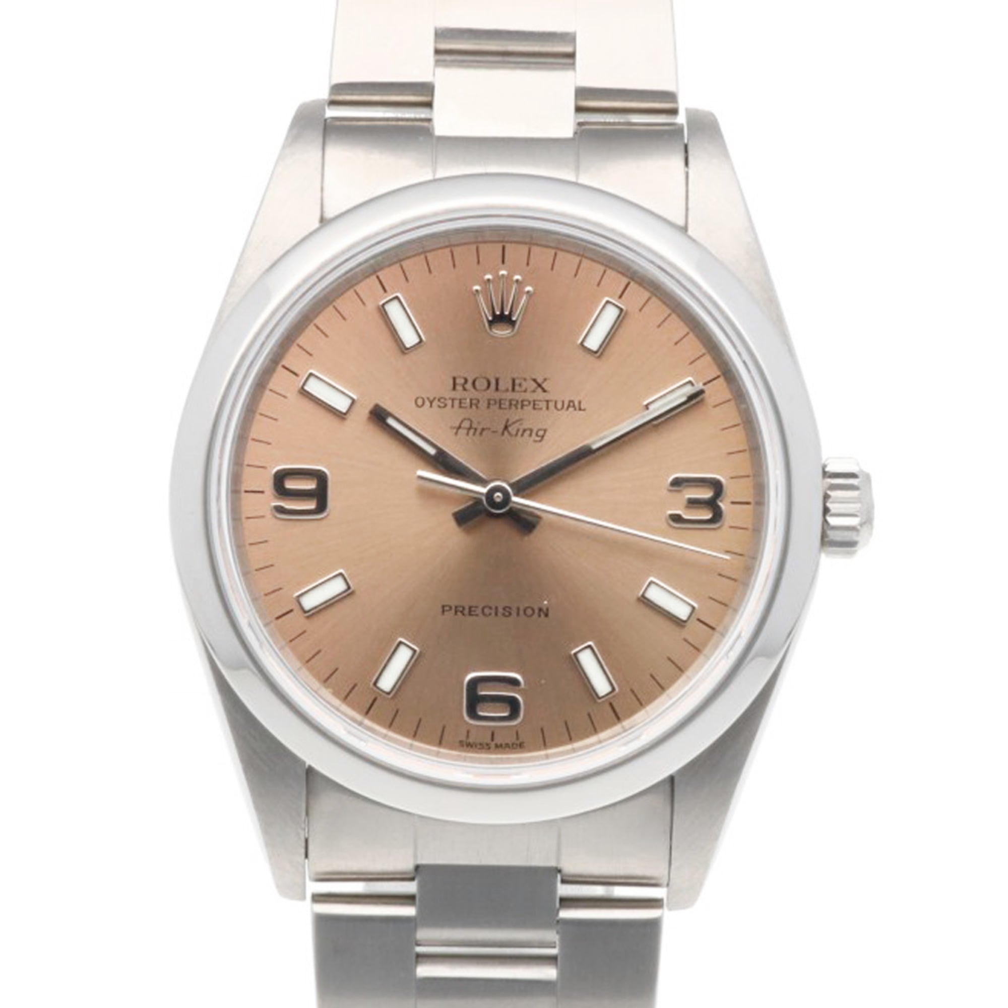Rolex Air-King Oyster Perpetual Wristwatch, Stainless Steel, 14000M Water Resistance, Automatic Winding, Overhauled, Polished, K-serial number, Men\'s ROLEX