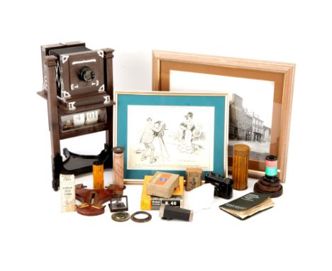 A Selection of Accessories & Empemera, including studio camera clock, salt & pepper shakers and more (a lot)  This lot is par