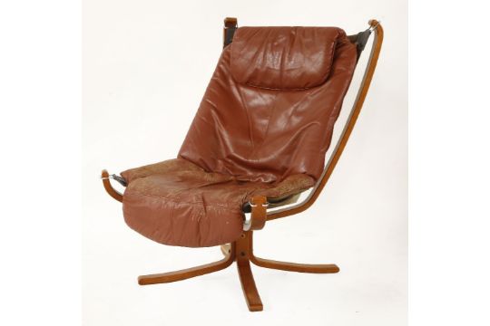 A norwegian 'falcon' chair,designed by sigurd resell for vatne ...