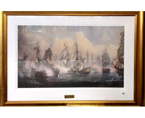 Thomas Burnell, pencil signed limited edition print 114/350 entitled 'Octavia on Course to Freedom' with certificate, 105 x 8