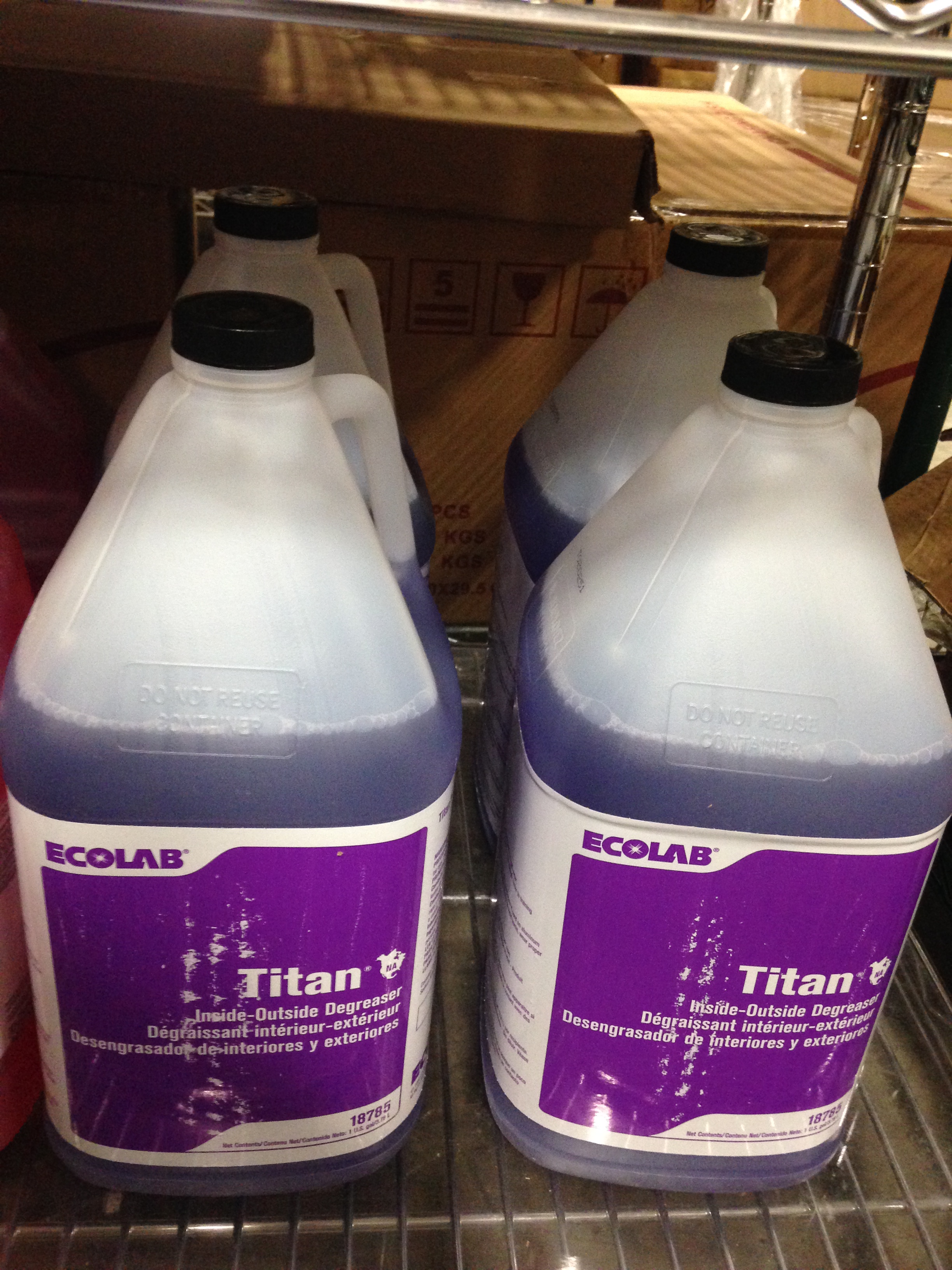 Ecolab Titan Degreaser 3.78L x 4