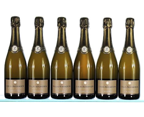 2012 Louis Roederer, Vintage Brut  OCC 6x75cl   Packed in individual gift boxes within OCC.  Purchased through and stored at 