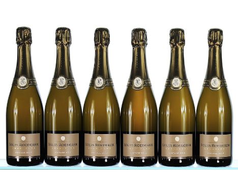 2012 Louis Roederer, Vintage Brut  OCC 6x75cl   Packed in individual gift boxes within OCC.  Purchased through and stored at 