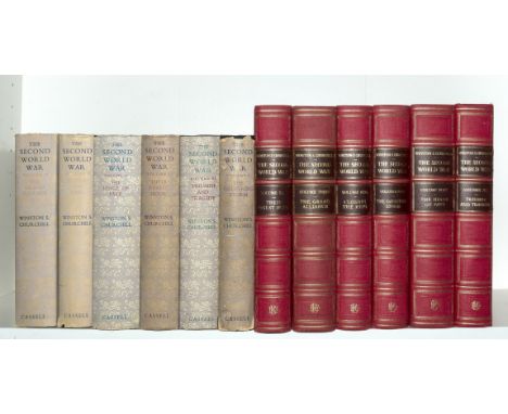 Churchill (Sir Winston Spencer) The Second World War, 6 vol., first edition, maps and plans (most folding), original cloth, d