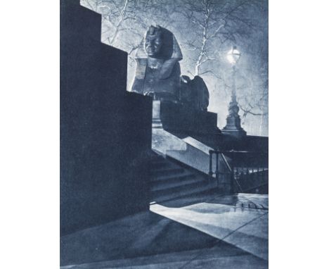 London.- Morrison (John) &amp; Harold Burdekin. London Night, first edition, photographic illustrations by Burdekin, 1934 § D