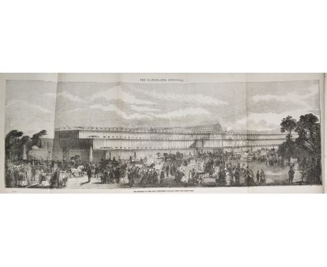 London.- Illustrated Exhibitor...the Principal Objects in the Great Exhibition of the Industry of all Nations. 1851, numerous
