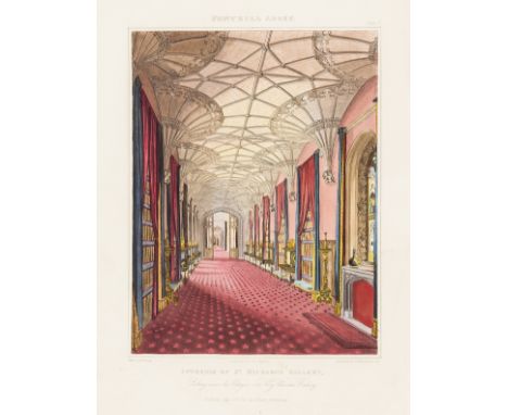 Wiltshire.- Rutter (John) Delineations of Fonthill and its Abbey, first edition, large paper copy, half-title, hand-coloured 